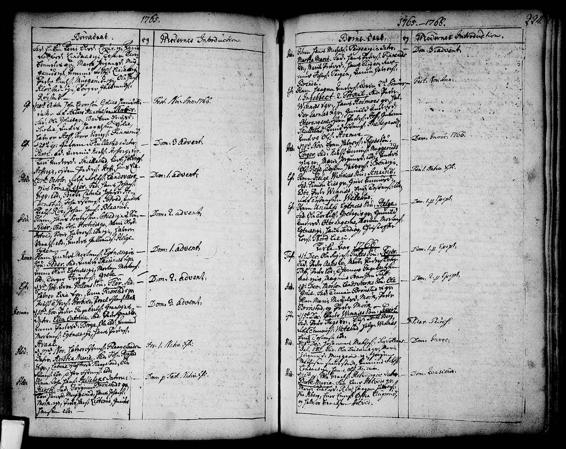 Sandsvær kirkebøker, AV/SAKO-A-244/F/Fa/L0002a: Parish register (official) no. I 2, 1725-1809, p. 224