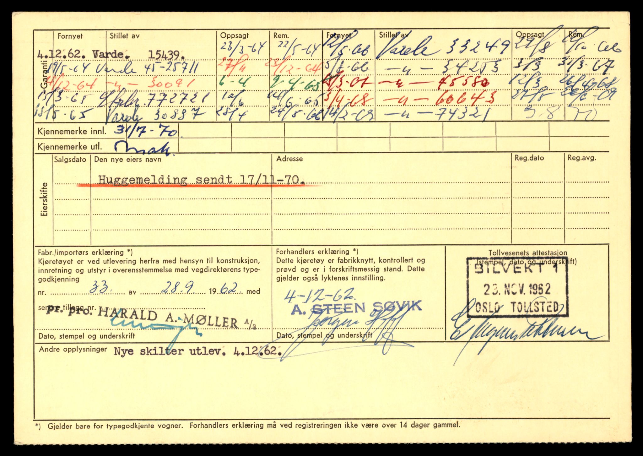 Møre og Romsdal vegkontor - Ålesund trafikkstasjon, AV/SAT-A-4099/F/Fe/L0008: Registreringskort for kjøretøy T 747 - T 894, 1927-1998, p. 2113