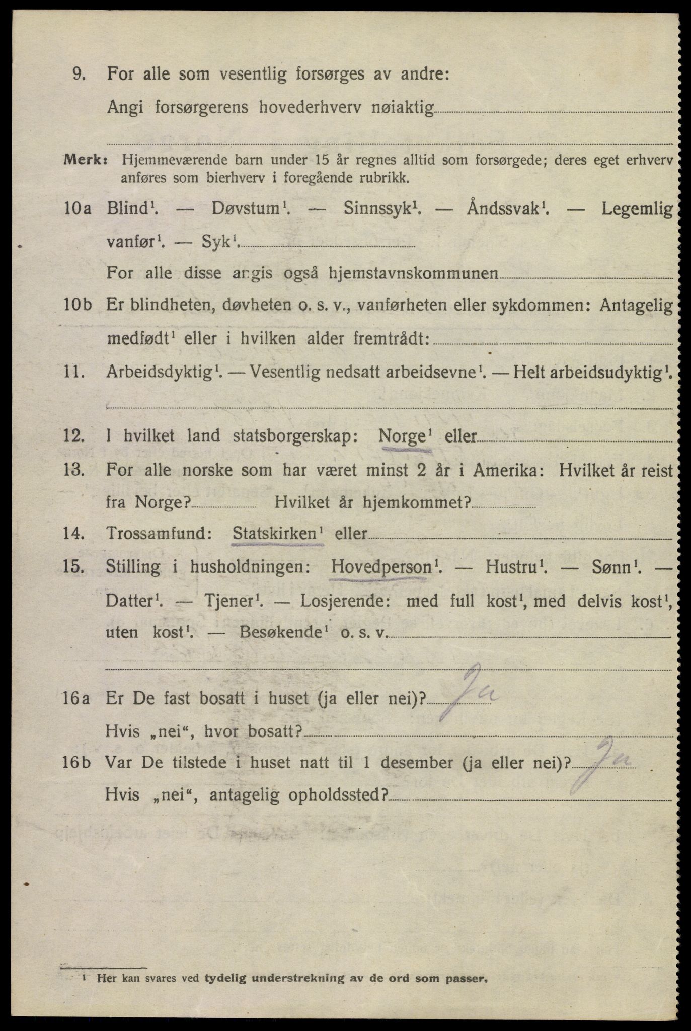 SAKO, 1920 census for Kragerø, 1920, p. 13860
