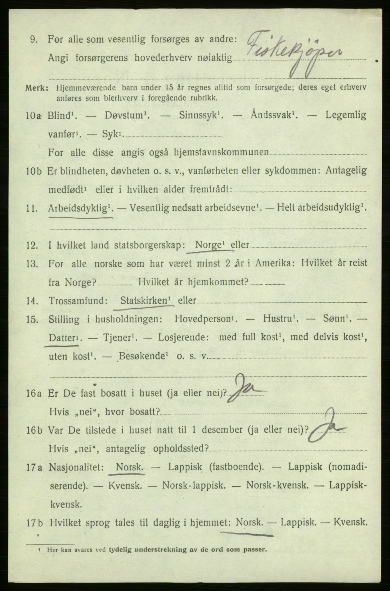 SATØ, 1920 census for Måsøy, 1920, p. 2201
