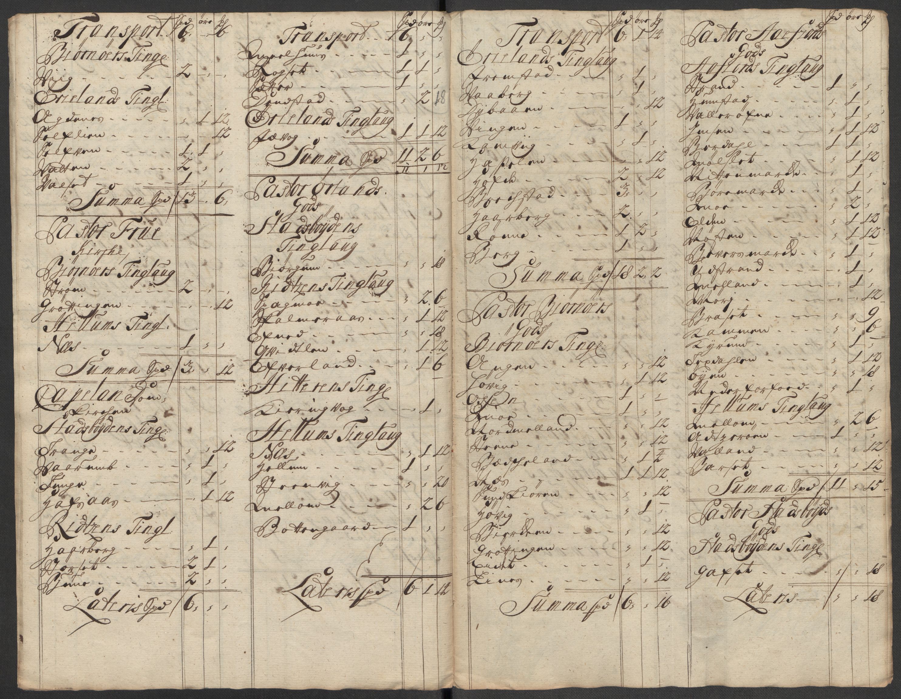 Rentekammeret inntil 1814, Reviderte regnskaper, Fogderegnskap, RA/EA-4092/R57/L3861: Fogderegnskap Fosen, 1712-1713, p. 58