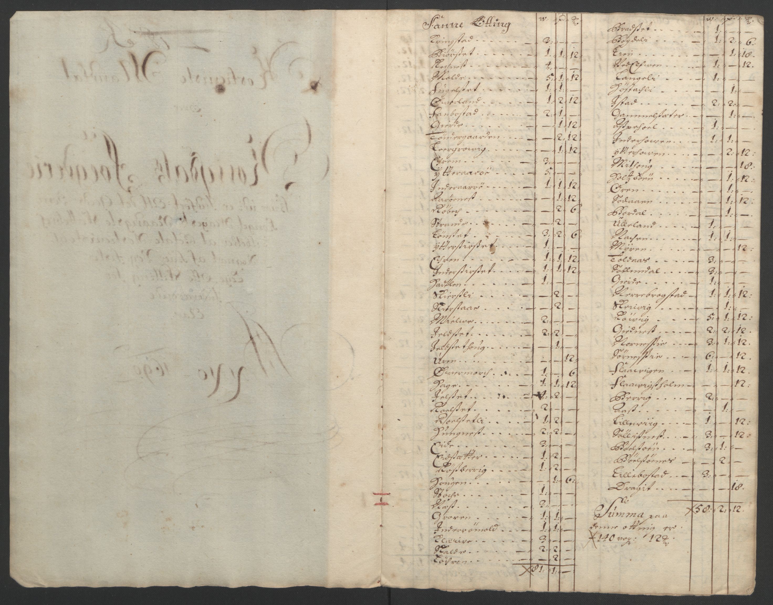 Rentekammeret inntil 1814, Reviderte regnskaper, Fogderegnskap, RA/EA-4092/R55/L3649: Fogderegnskap Romsdal, 1690-1691, p. 121