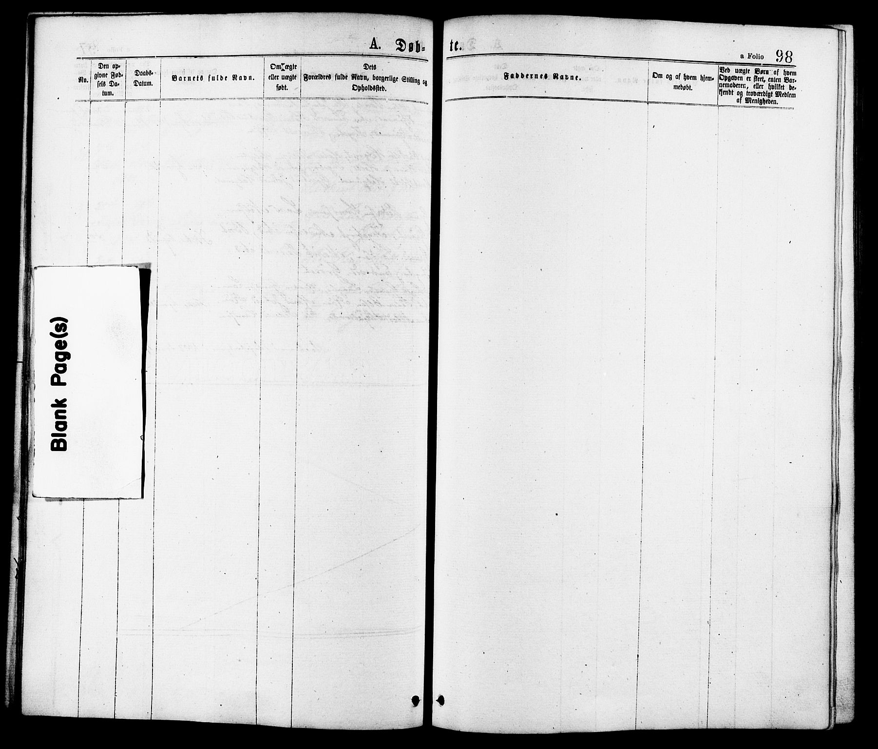 Ministerialprotokoller, klokkerbøker og fødselsregistre - Møre og Romsdal, AV/SAT-A-1454/598/L1068: Parish register (official) no. 598A02, 1872-1881, p. 98