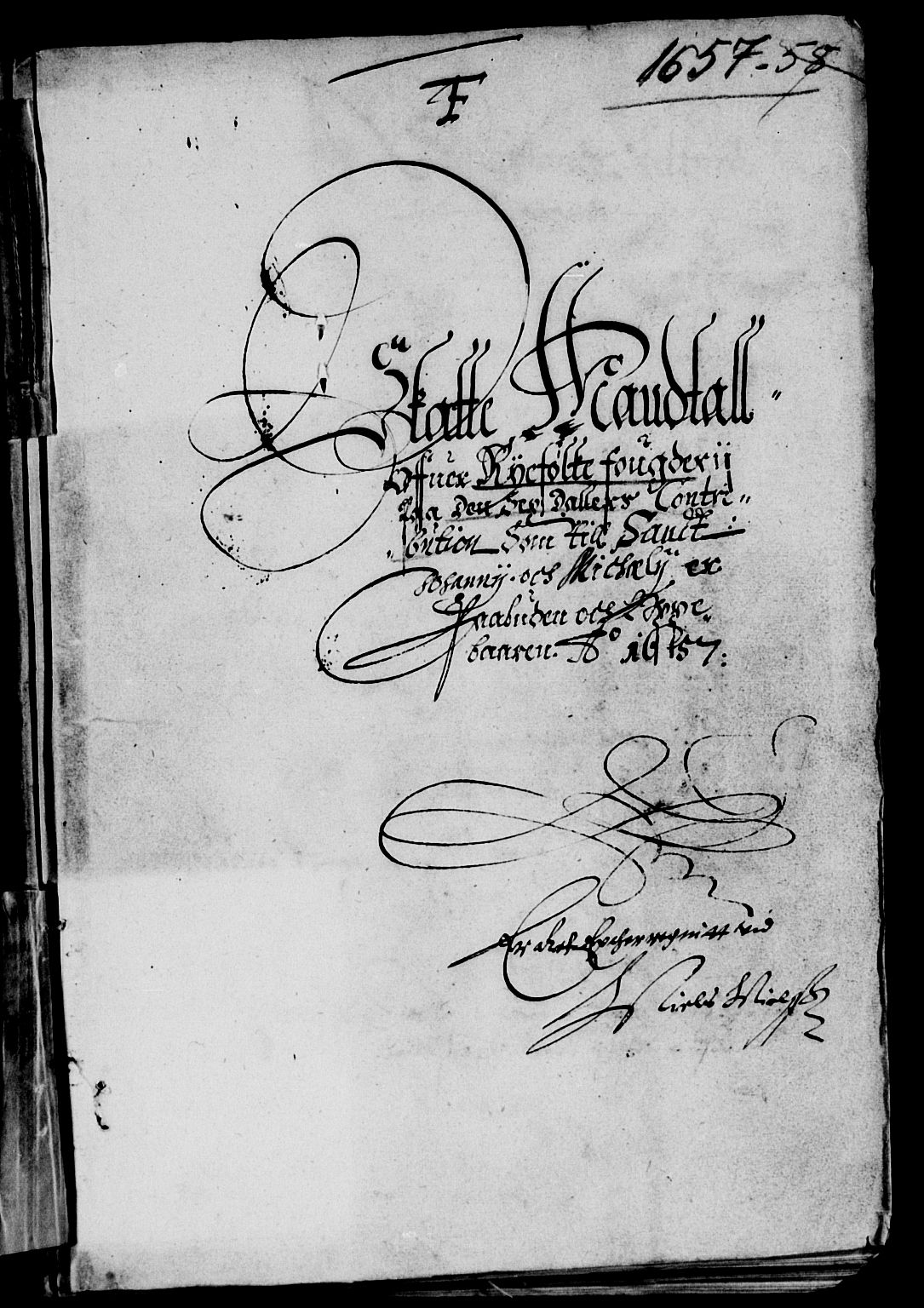 Rentekammeret inntil 1814, Reviderte regnskaper, Lensregnskaper, AV/RA-EA-5023/R/Rb/Rbs/L0037: Stavanger len, 1657-1658