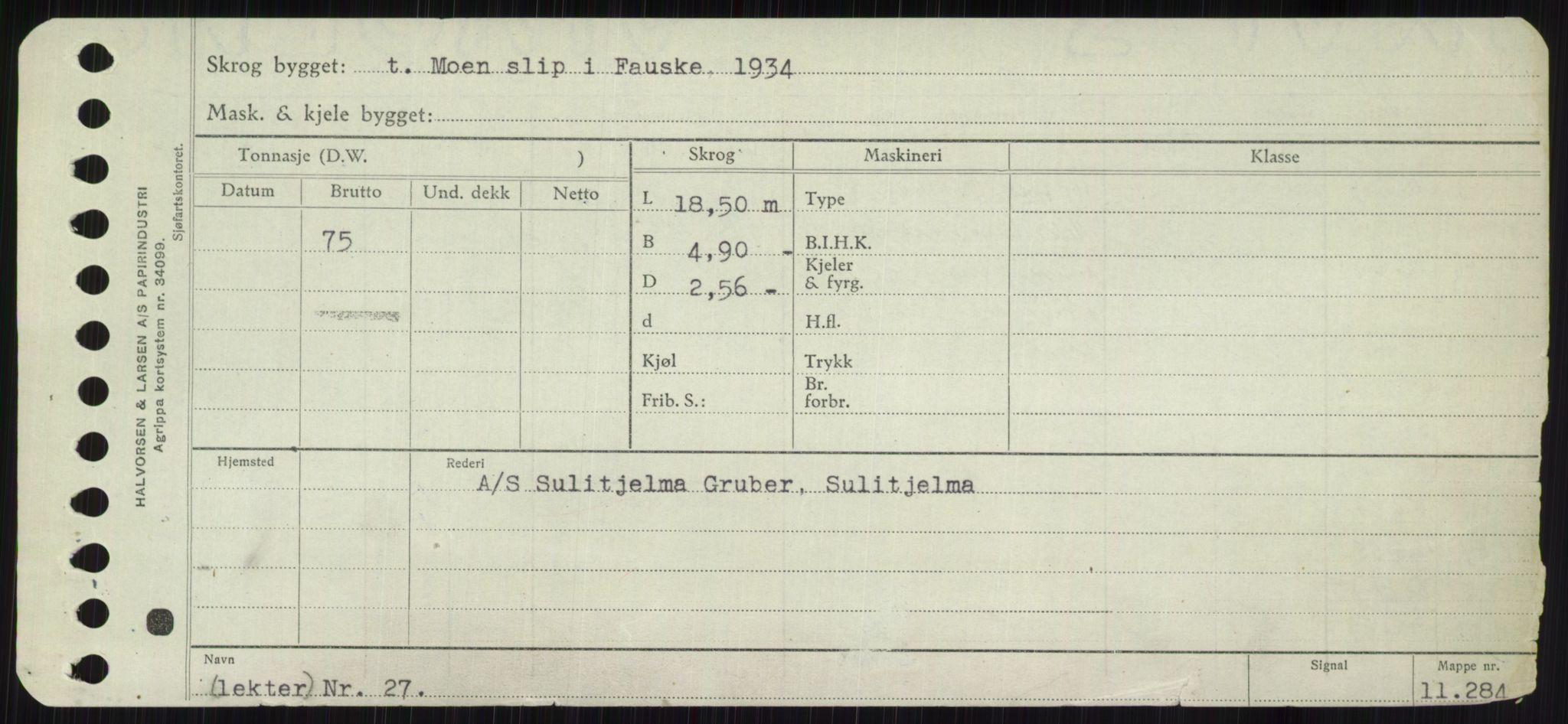 Sjøfartsdirektoratet med forløpere, Skipsmålingen, AV/RA-S-1627/H/Hc/L0001: Lektere, A-Y, p. 329