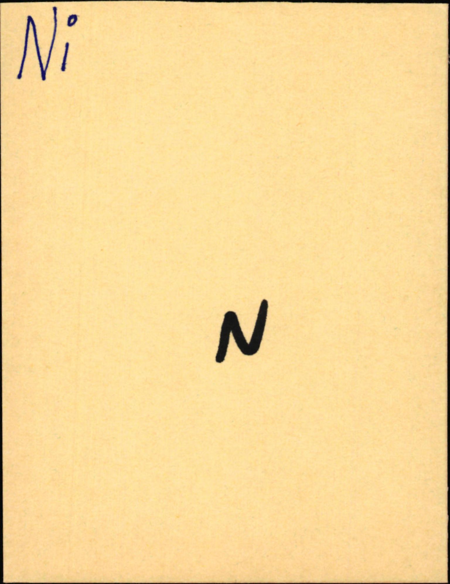 Statens vegvesen, Hordaland vegkontor, SAB/A-5201/2/Hb/L0025: O-eierkort N, 1920-1971, p. 1