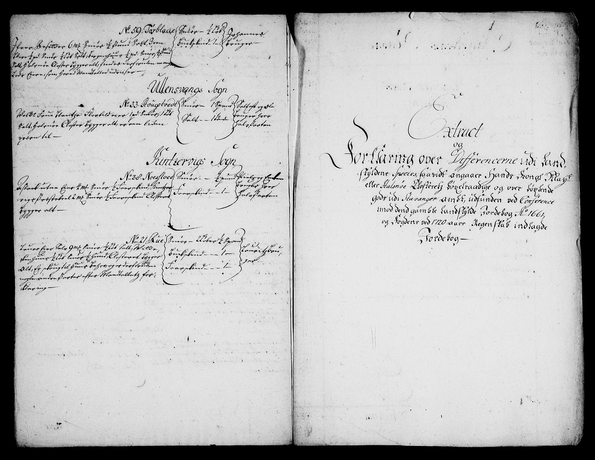 Rentekammeret inntil 1814, Realistisk ordnet avdeling, RA/EA-4070/On/L0005: [Jj 6]: Forskjellige dokumenter om Halsnøy klosters gods, 1697-1770, p. 406