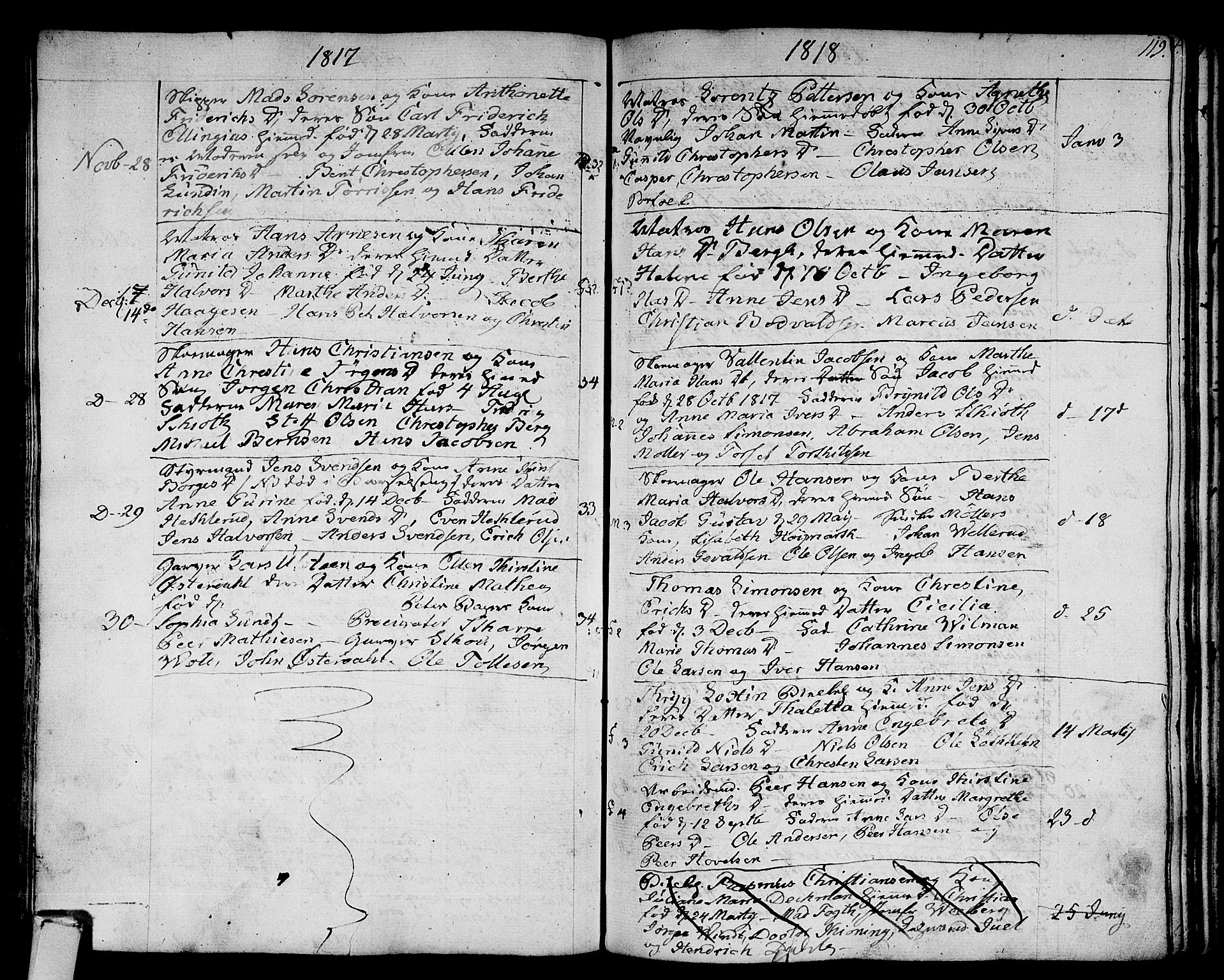 Strømsø kirkebøker, SAKO/A-246/F/Fa/L0010: Parish register (official) no. I 10, 1792-1822, p. 119