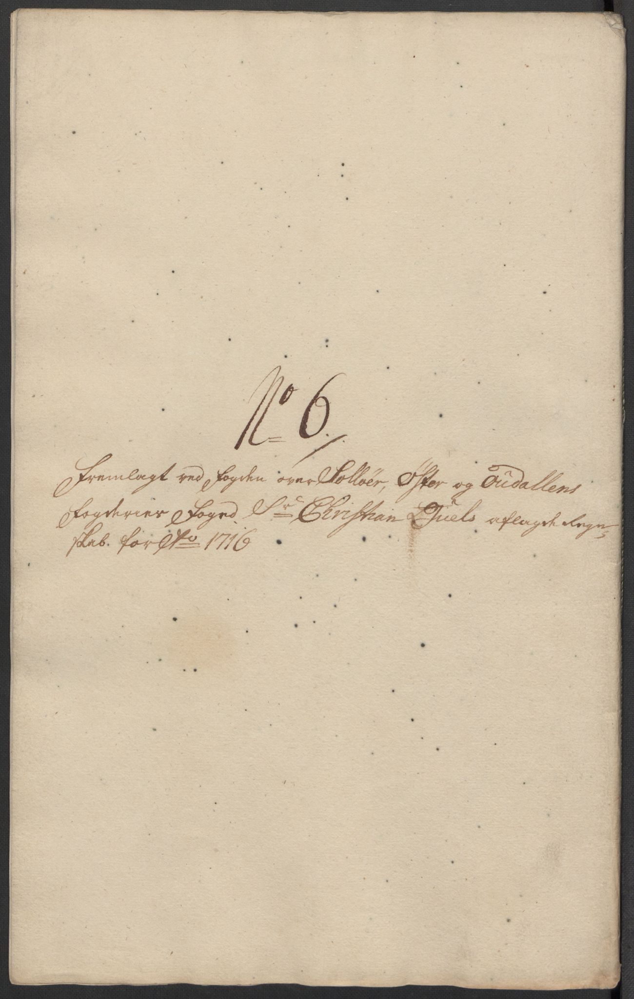 Rentekammeret inntil 1814, Reviderte regnskaper, Fogderegnskap, RA/EA-4092/R13/L0855: Fogderegnskap Solør, Odal og Østerdal, 1716, p. 153