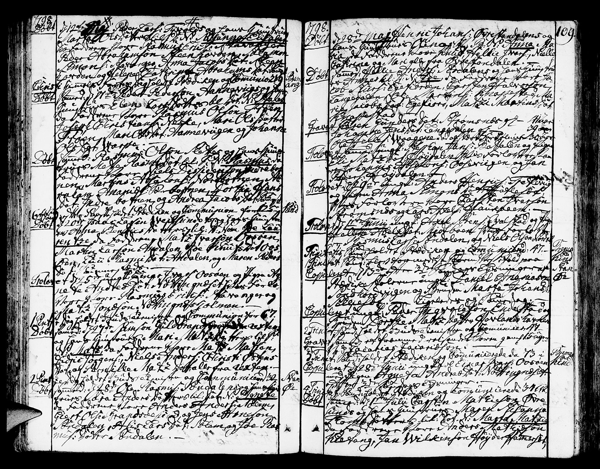 Kinn sokneprestembete, AV/SAB-A-80801/H/Haa/Haaa/L0003: Parish register (official) no. A 3, 1785-1821, p. 109