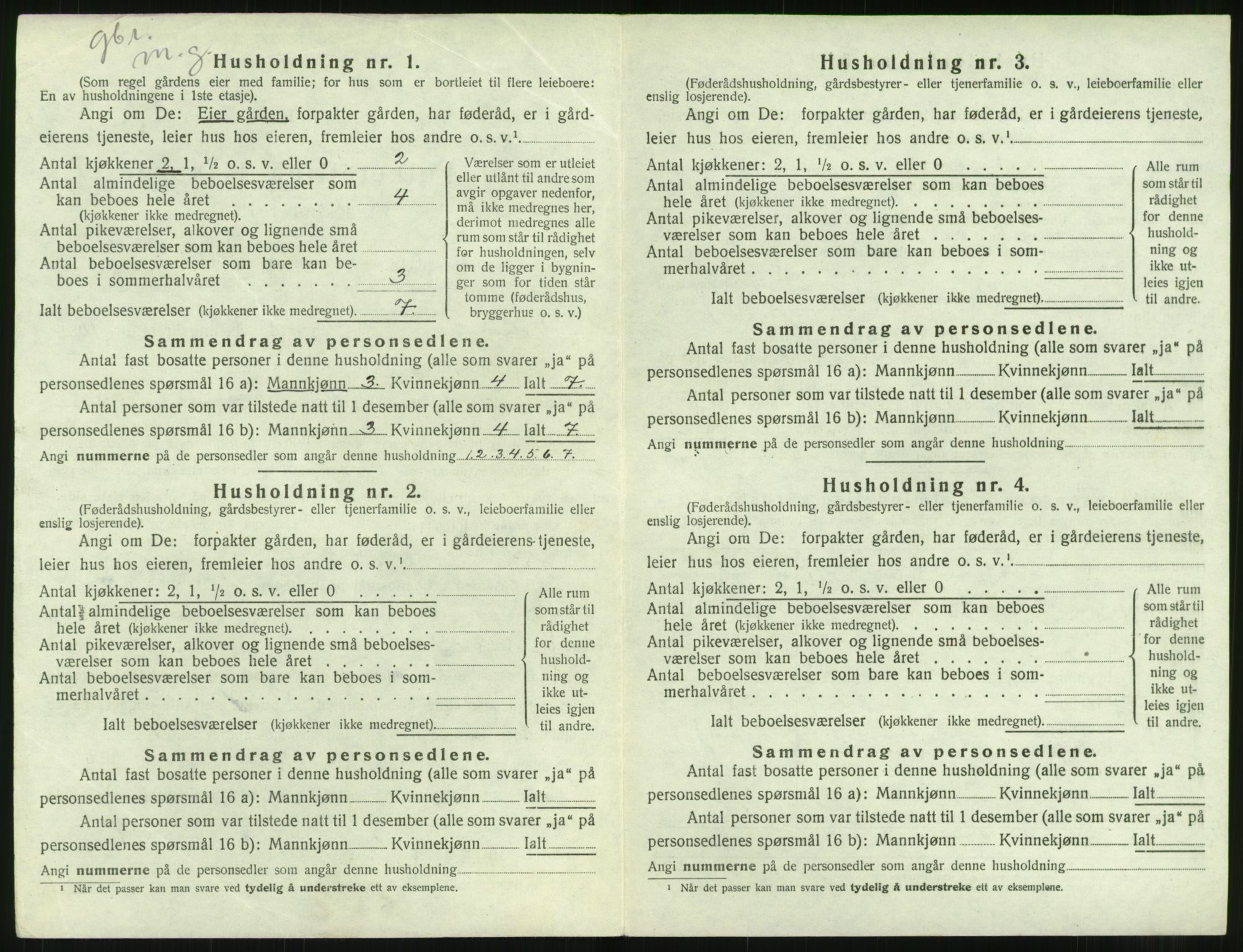 SAT, 1920 census for Bolsøy, 1920, p. 1472