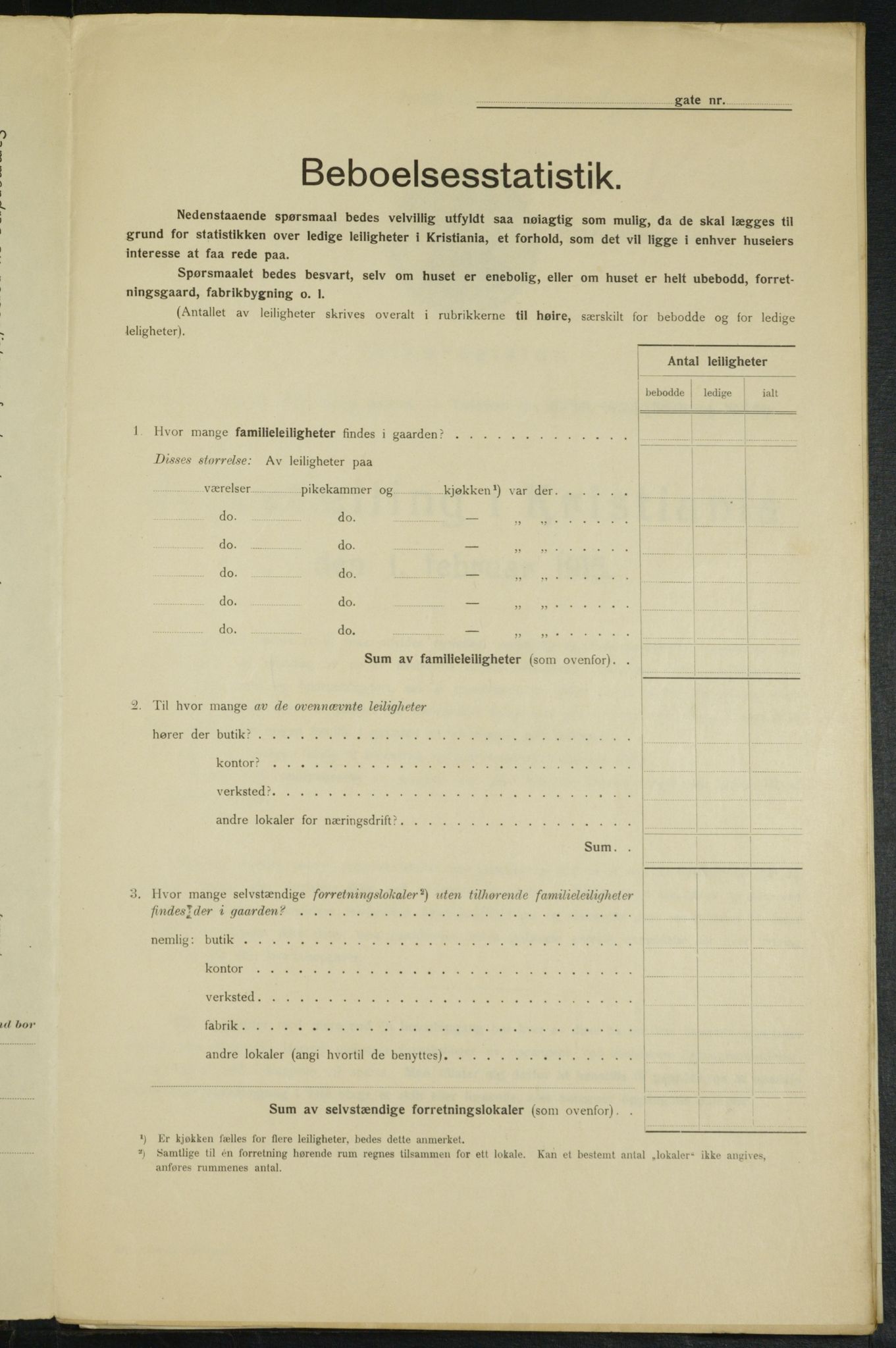 OBA, Municipal Census 1915 for Kristiania, 1915, p. 49525