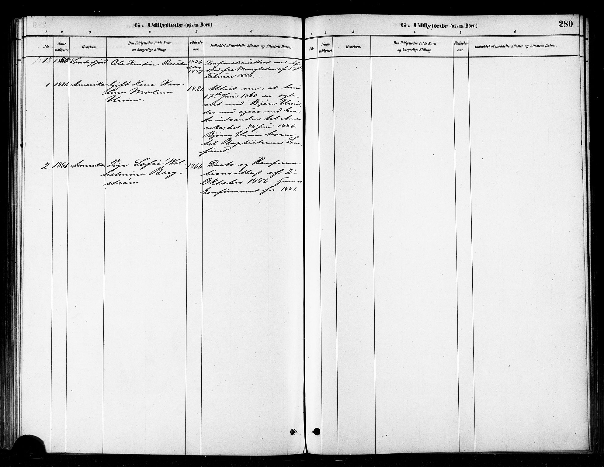 Vardø sokneprestkontor, SATØ/S-1332/H/Ha/L0006kirke: Parish register (official) no. 6, 1879-1886, p. 280