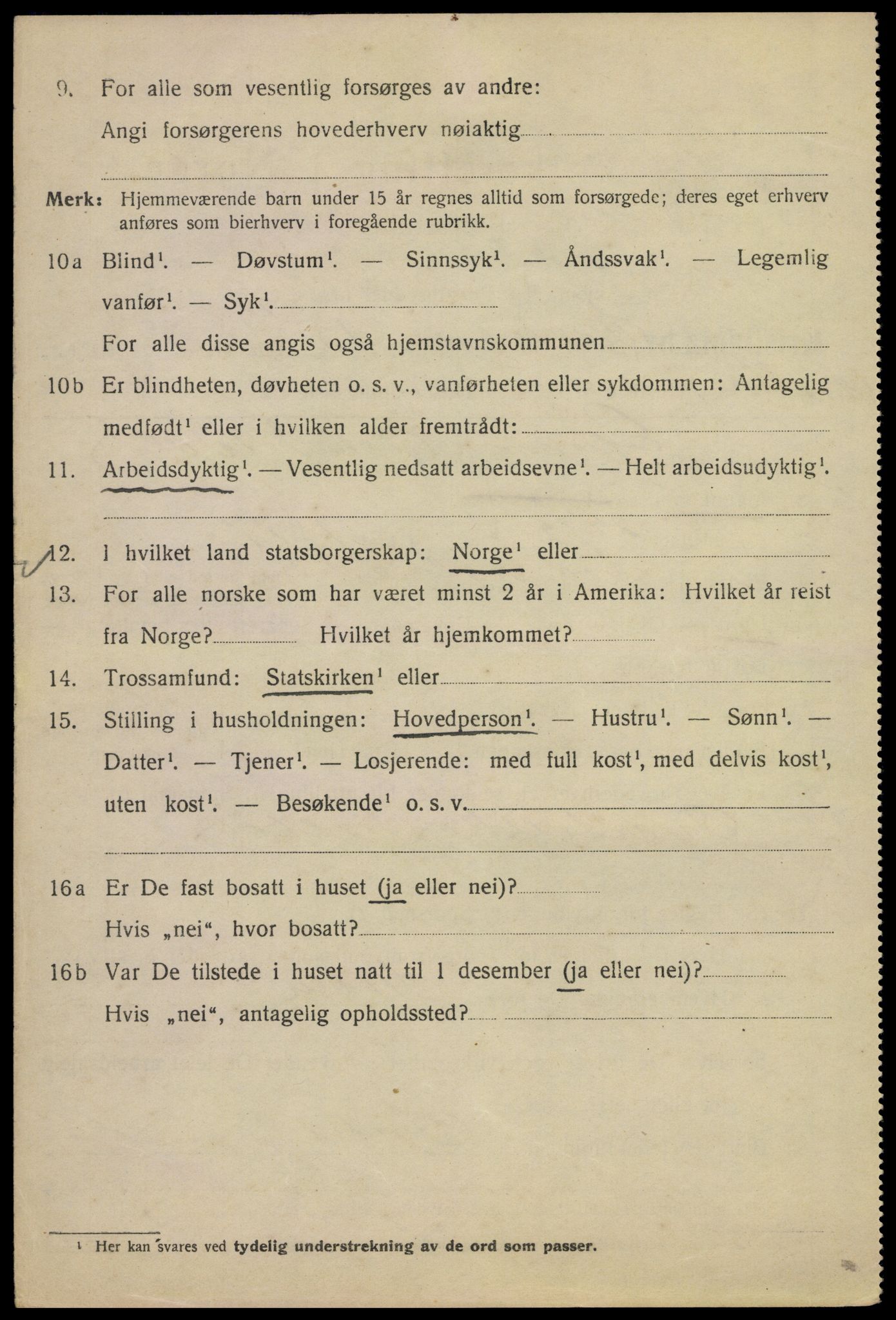 SAO, 1920 census for Kristiania, 1920, p. 636196