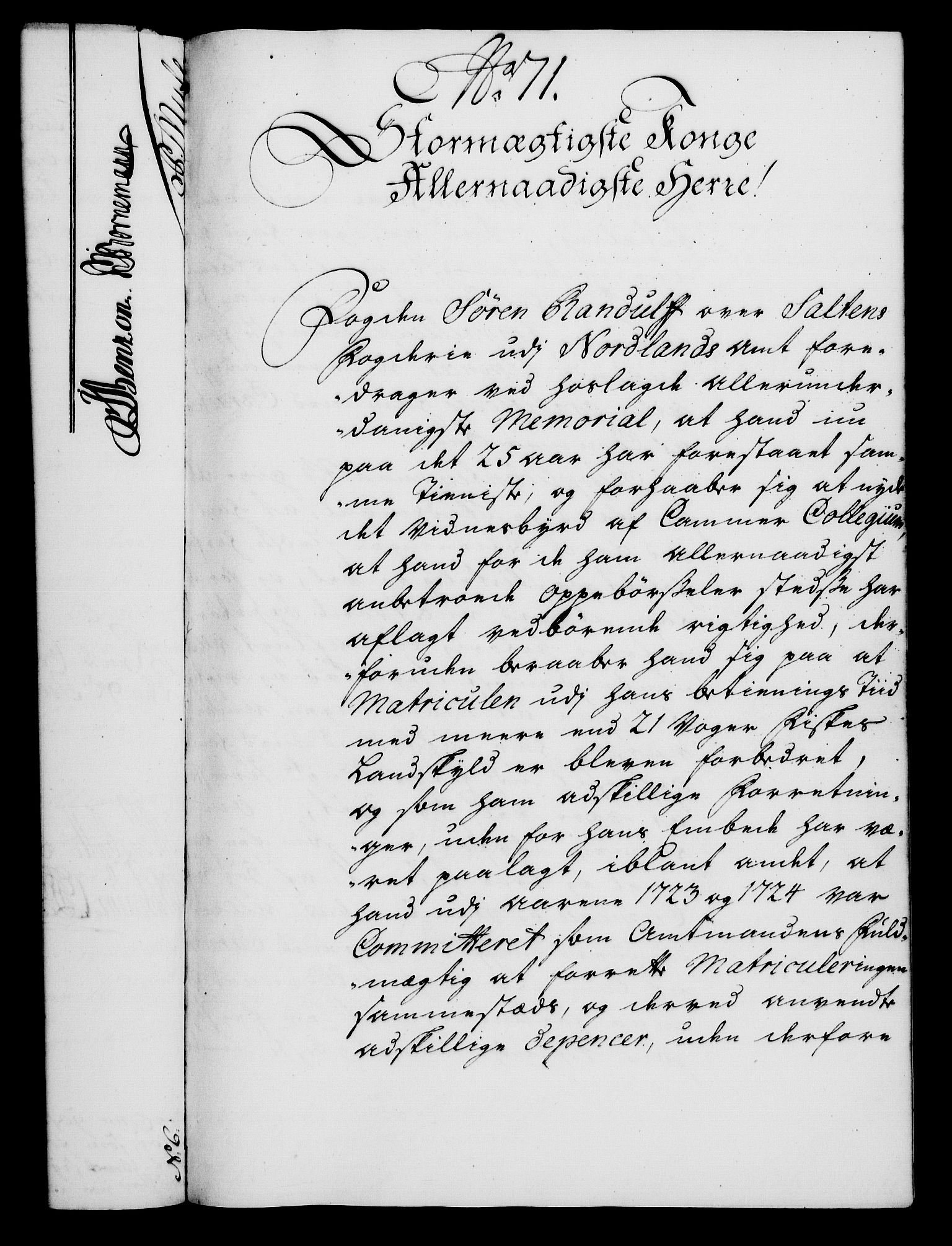 Rentekammeret, Kammerkanselliet, RA/EA-3111/G/Gf/Gfa/L0022: Norsk relasjons- og resolusjonsprotokoll (merket RK 52.22), 1739, p. 564