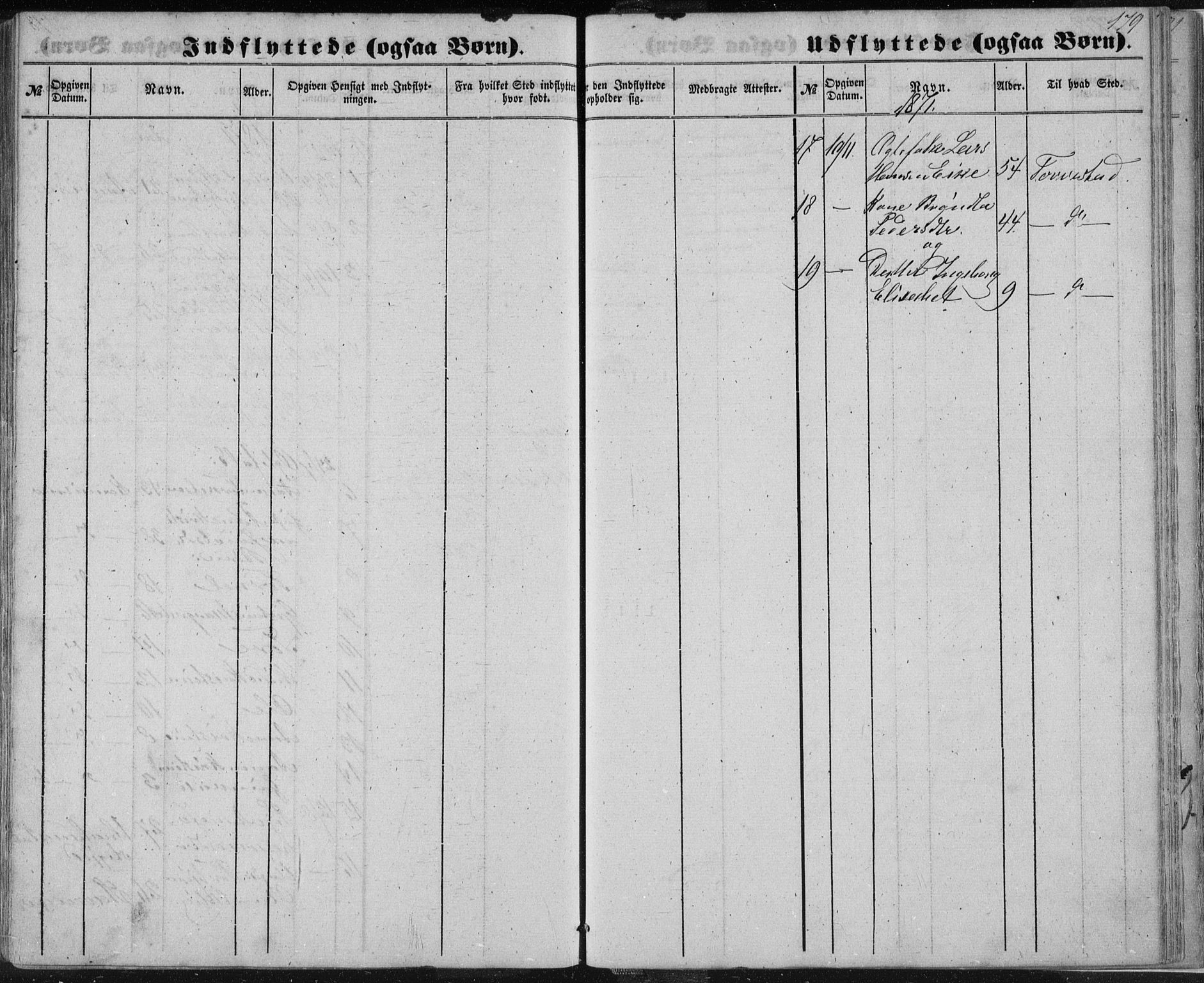 Avaldsnes sokneprestkontor, AV/SAST-A -101851/H/Ha/Haa/L0010: Parish register (official) no. A 10, 1857-1876, p. 179