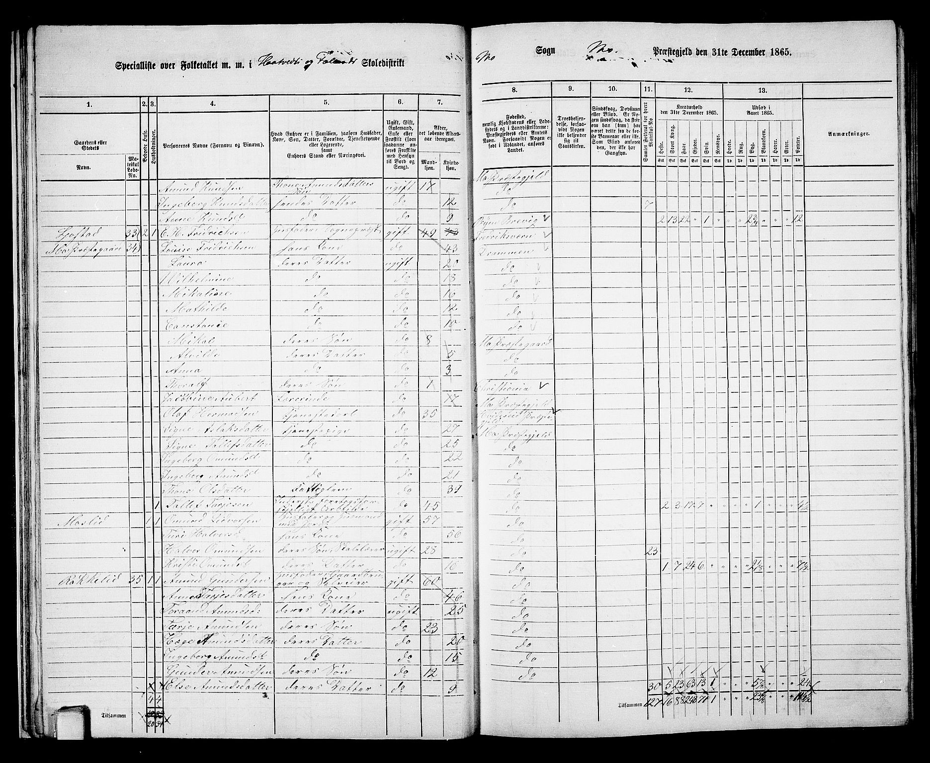 RA, 1865 census for Mo, 1865, p. 26