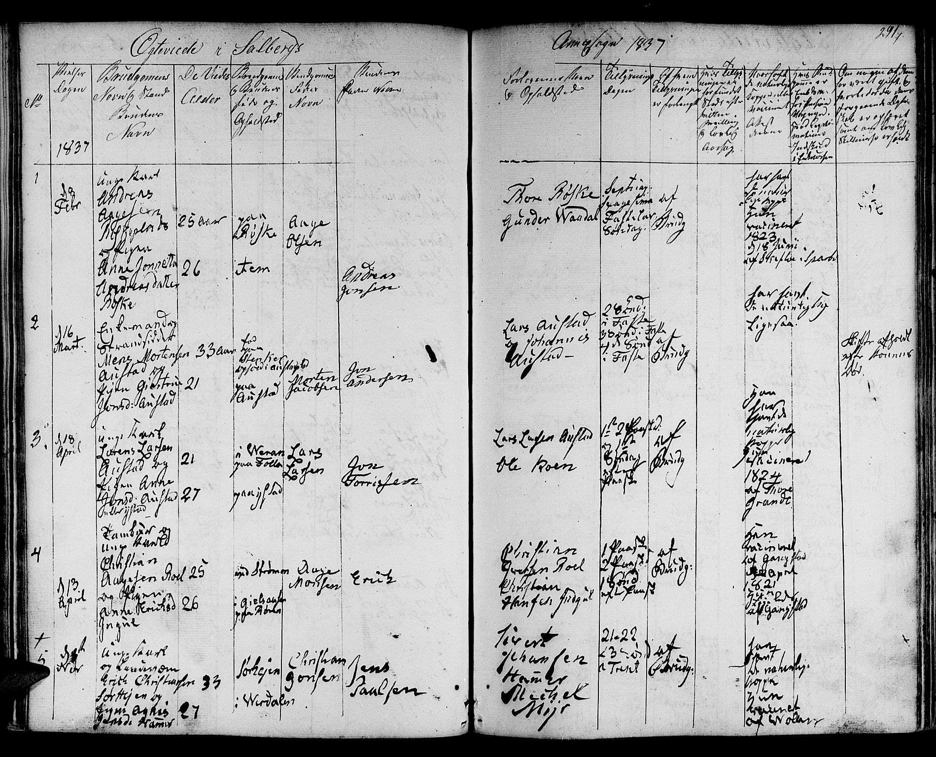 Ministerialprotokoller, klokkerbøker og fødselsregistre - Nord-Trøndelag, SAT/A-1458/730/L0277: Parish register (official) no. 730A06 /2, 1831-1839, p. 291