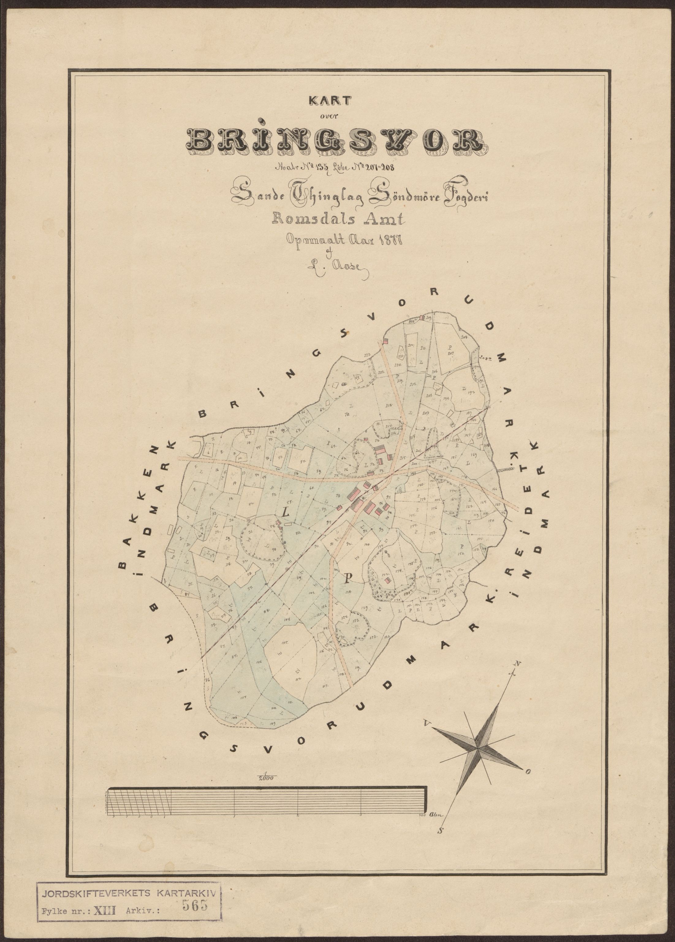 Jordskifteverkets kartarkiv, RA/S-3929/T, 1859-1988, p. 729