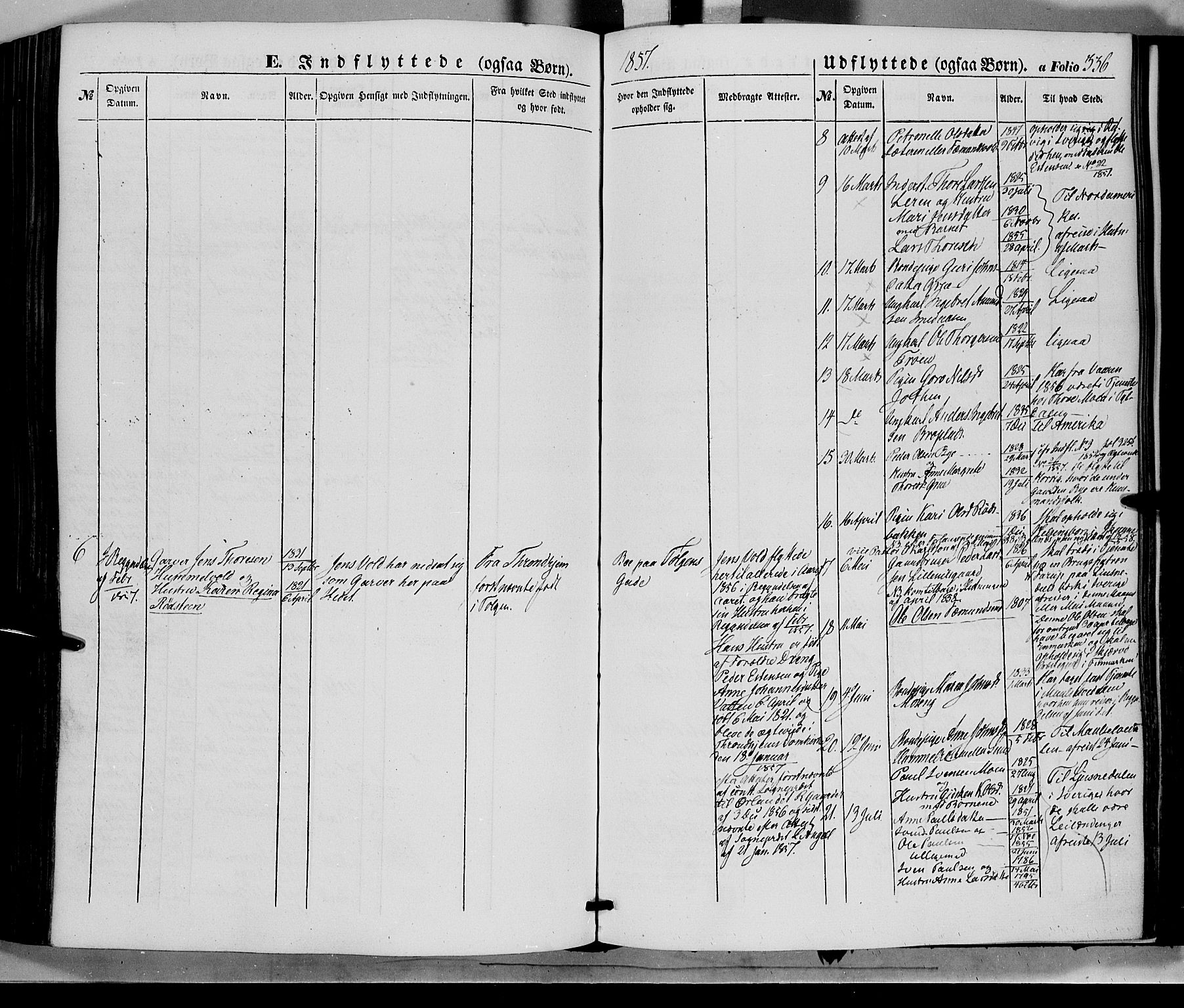 Tolga prestekontor, AV/SAH-PREST-062/K/L0006: Parish register (official) no. 6, 1852-1876, p. 336