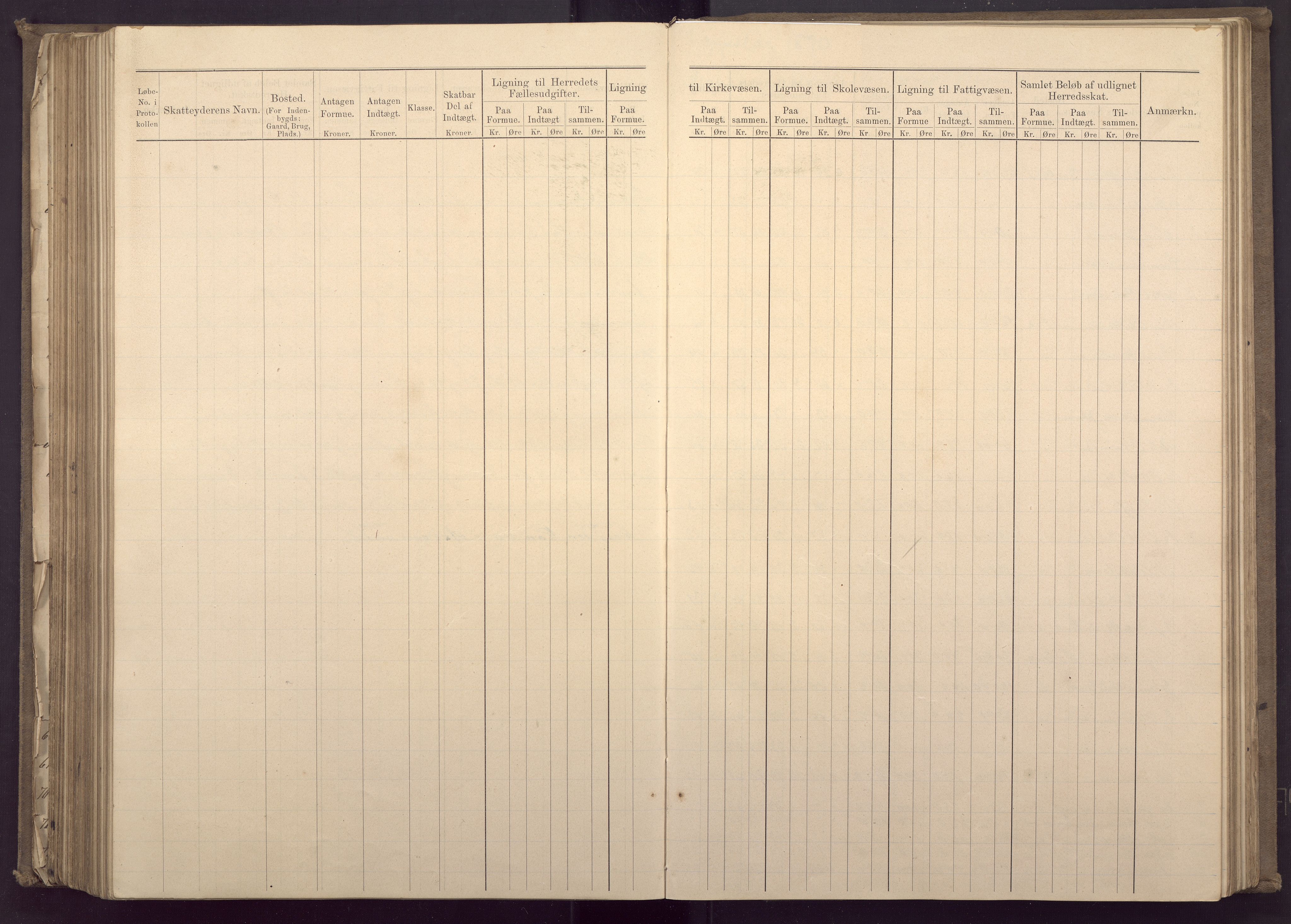 Fana kommune. Herredskassereren, BBA/A-0504/J/Jc/L0003: Ligningsprotokoll for Fana herred;, 1883-1891, p. 299