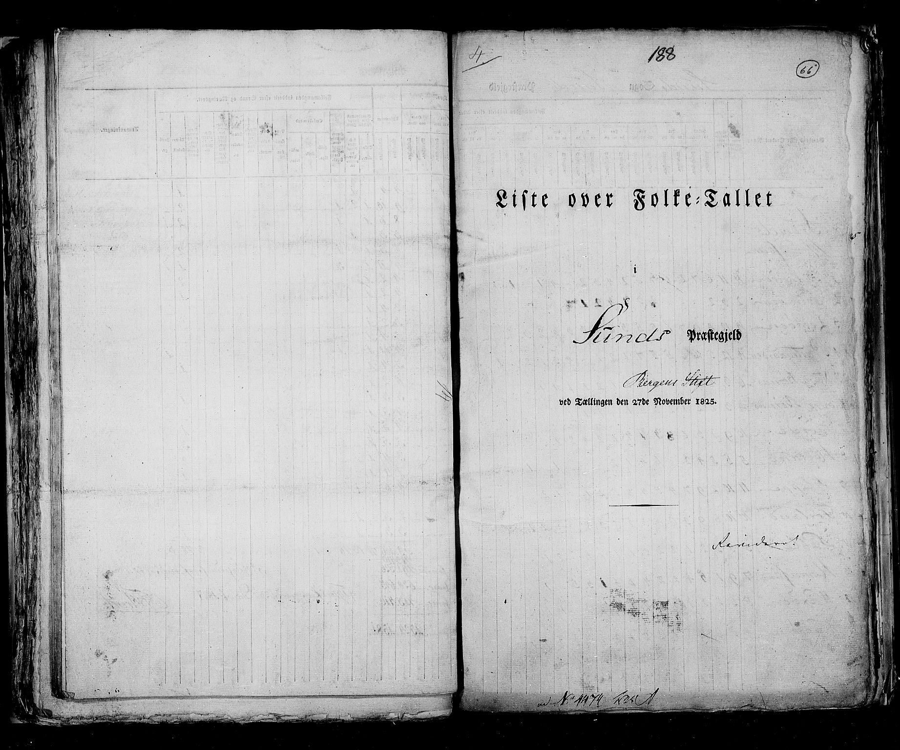 RA, Census 1825, vol. 13: Søndre Bergenhus amt, 1825, p. 66