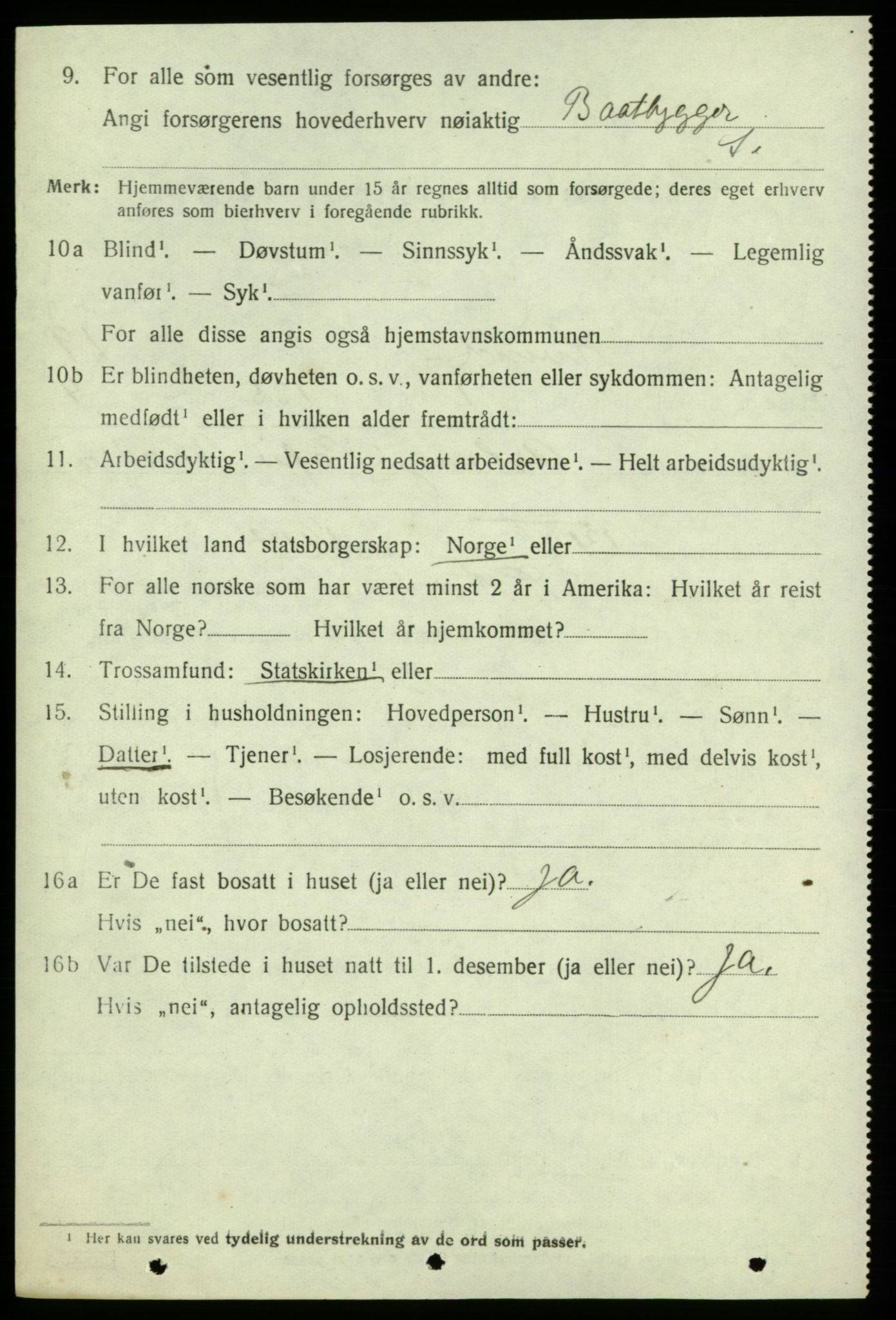 SAB, 1920 census for Kvinnherad, 1920, p. 11899