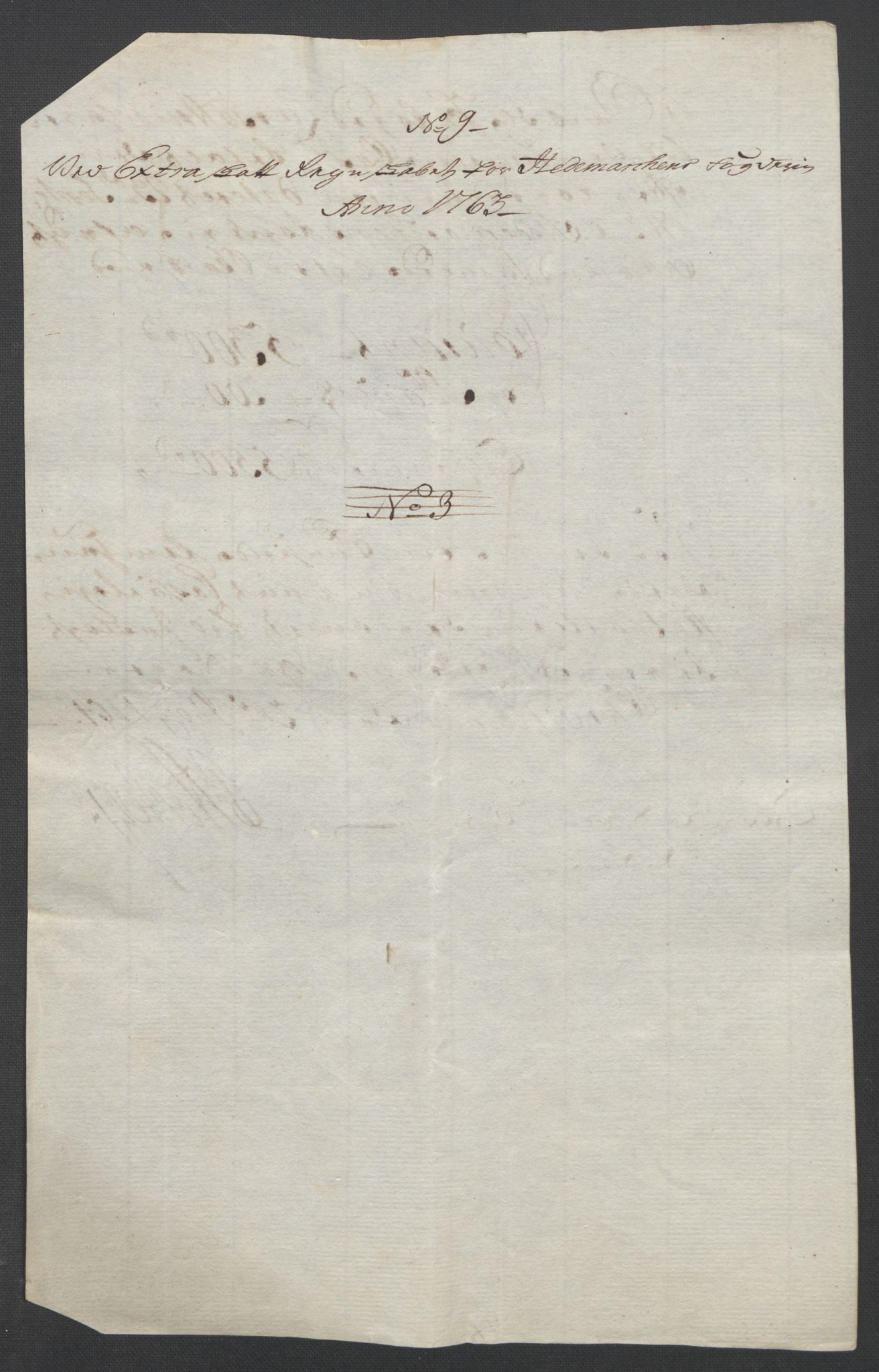 Rentekammeret inntil 1814, Reviderte regnskaper, Fogderegnskap, AV/RA-EA-4092/R16/L1147: Ekstraskatten Hedmark, 1763-1764, p. 92