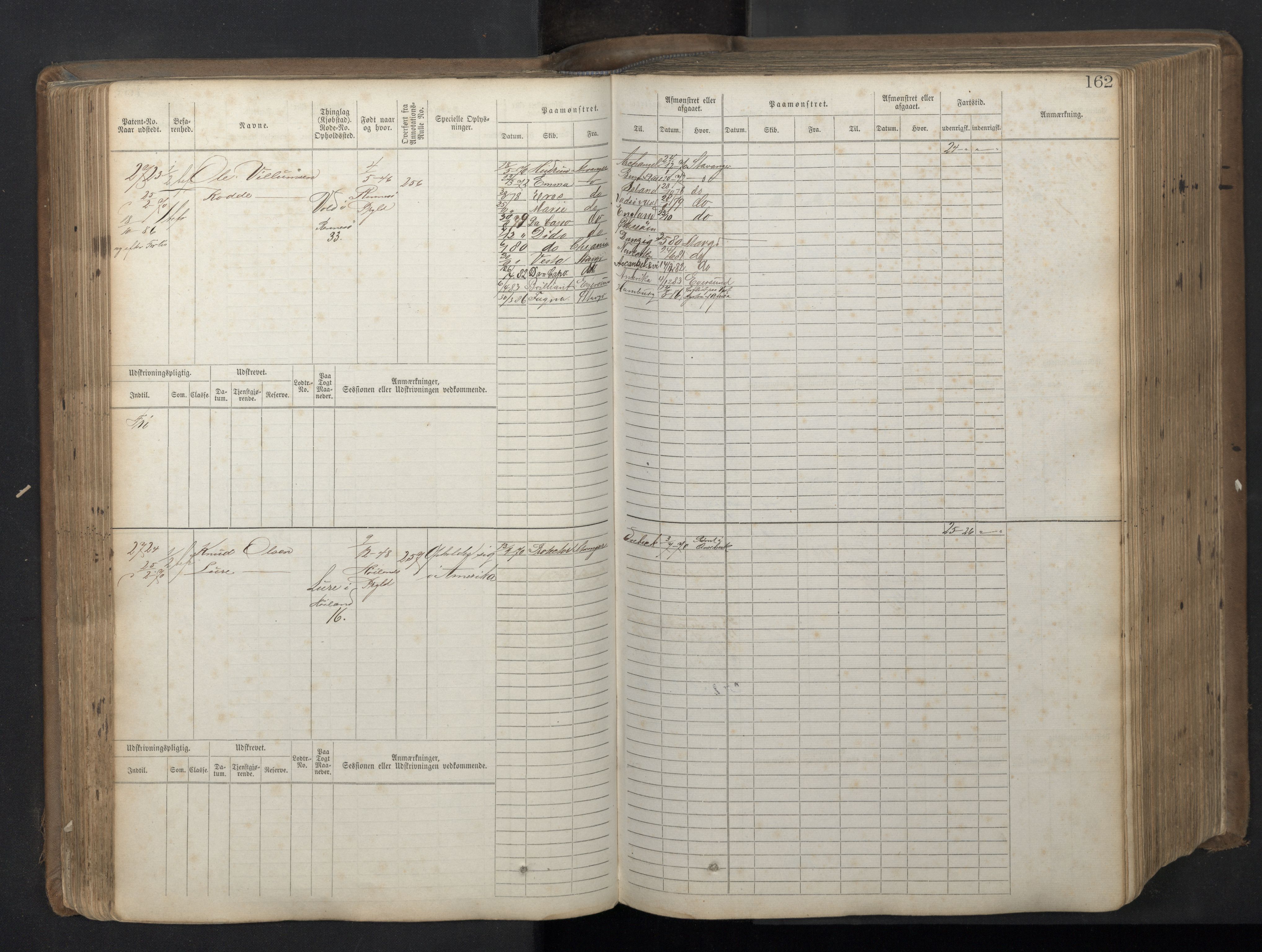 Stavanger sjømannskontor, AV/SAST-A-102006/F/Fb/Fbb/L0018: Sjøfartshovedrulle patnentnr. 2402-3602 (dublett), 1869, p. 166