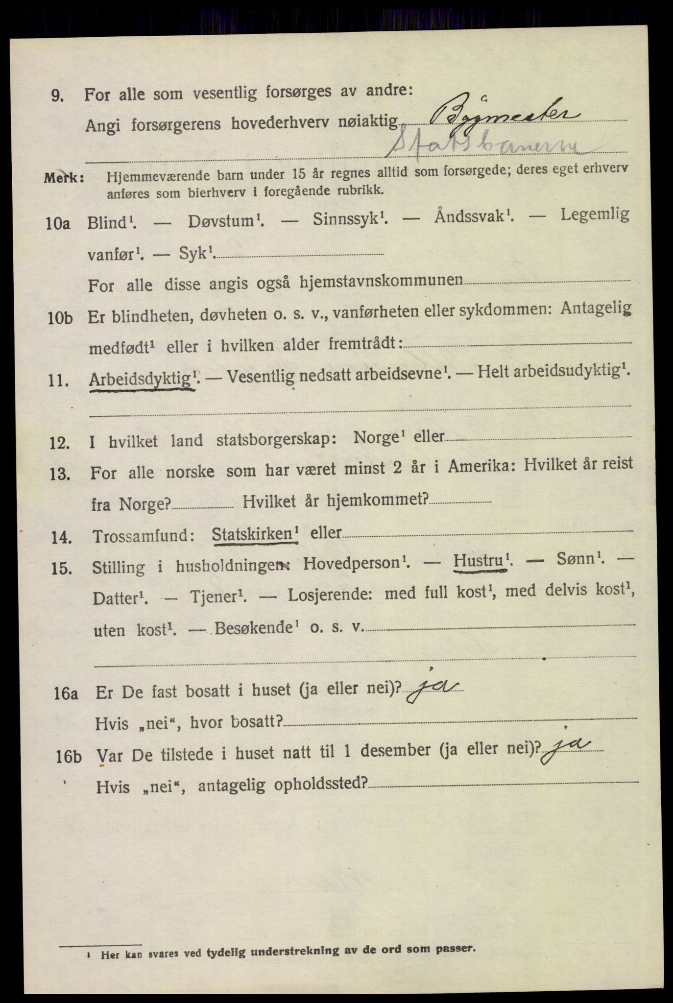 SAH, 1920 census for Åmot, 1920, p. 2074