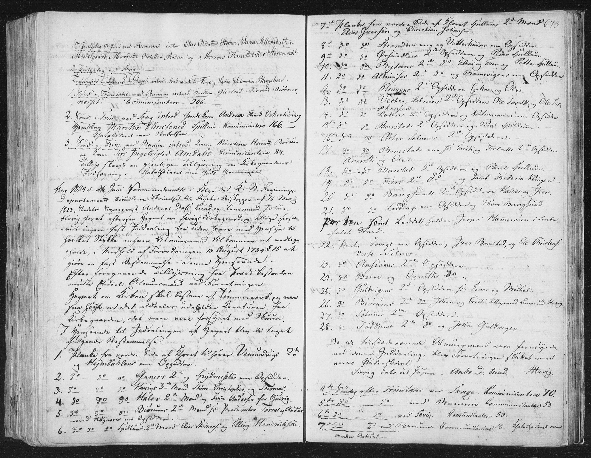 Ministerialprotokoller, klokkerbøker og fødselsregistre - Nord-Trøndelag, SAT/A-1458/764/L0552: Parish register (official) no. 764A07b, 1824-1865, p. 673