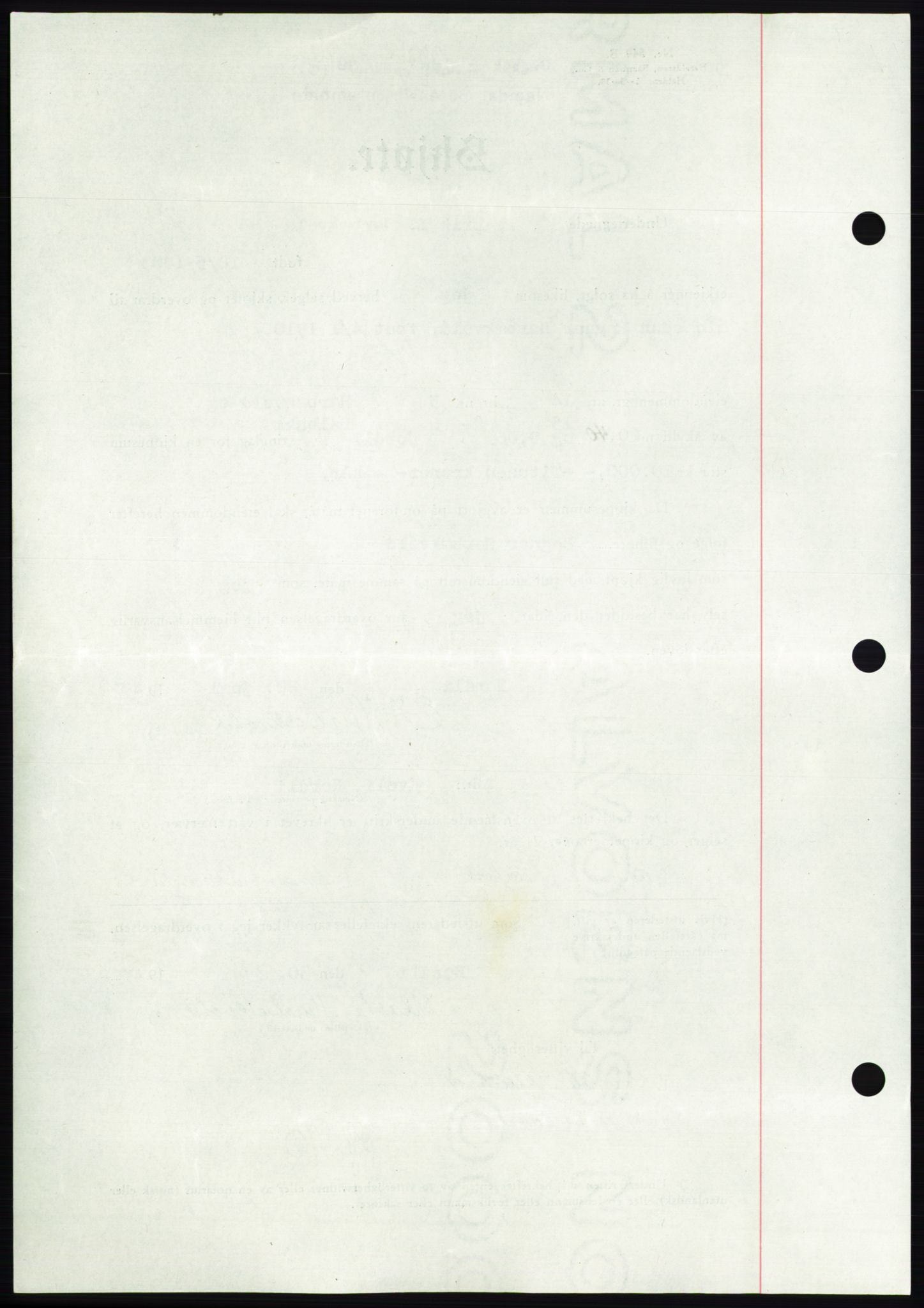 Namdal sorenskriveri, AV/SAT-A-4133/1/2/2C: Mortgage book no. -, 1943-1944, Diary no: : 1327/1943