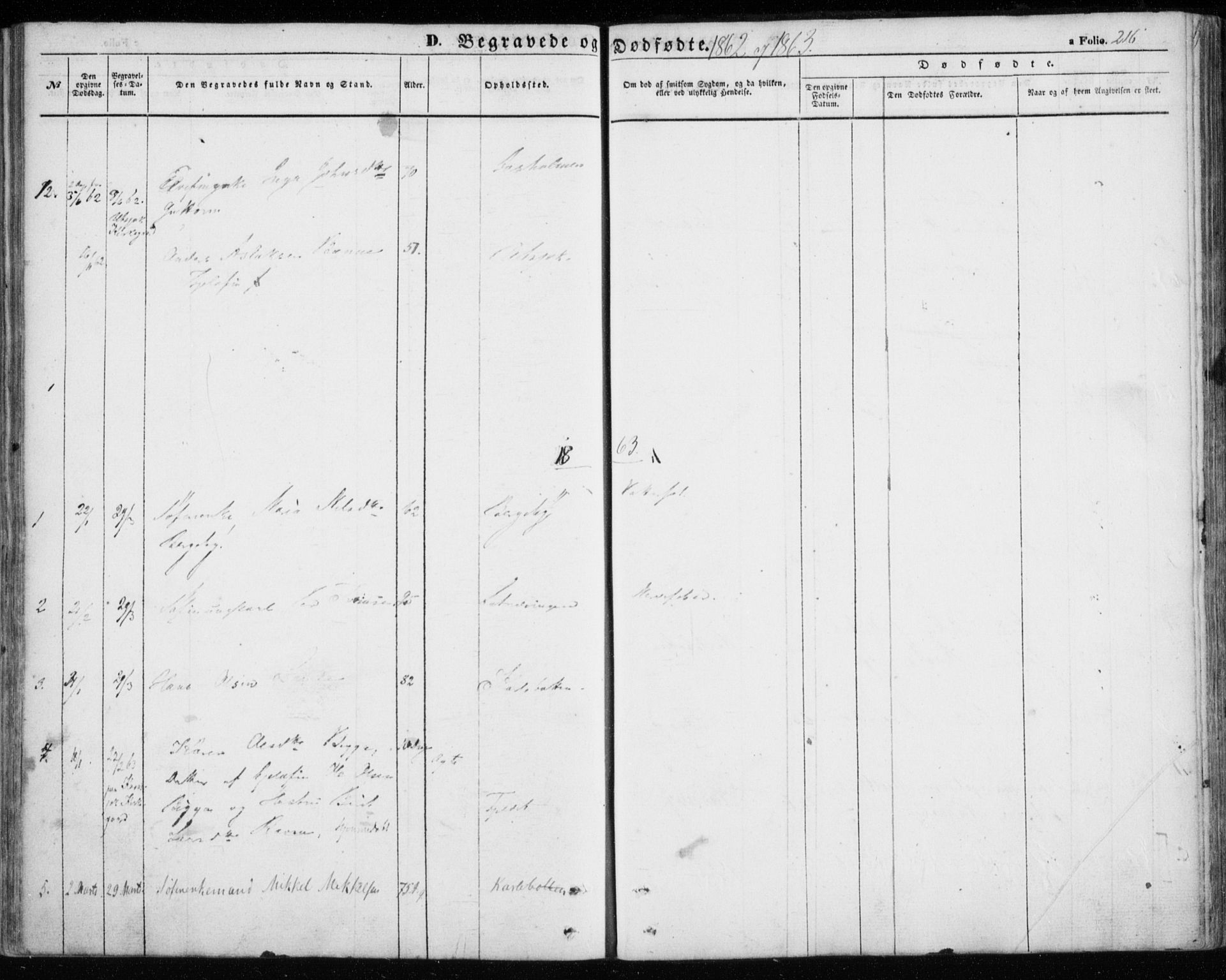Nesseby sokneprestkontor, SATØ/S-1330/H/Ha/L0002kirke: Parish register (official) no. 2, 1856-1864, p. 216