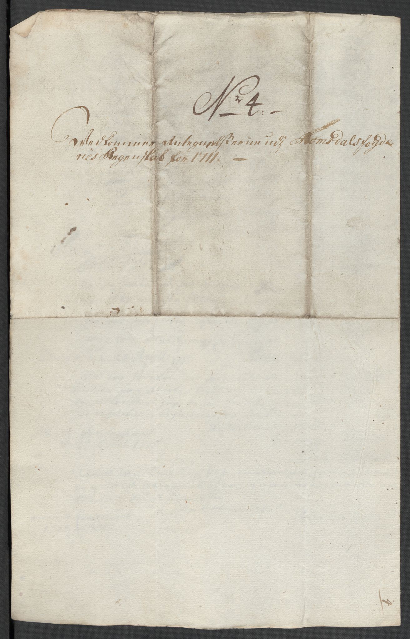 Rentekammeret inntil 1814, Reviderte regnskaper, Fogderegnskap, AV/RA-EA-4092/R55/L3660: Fogderegnskap Romsdal, 1711, p. 475