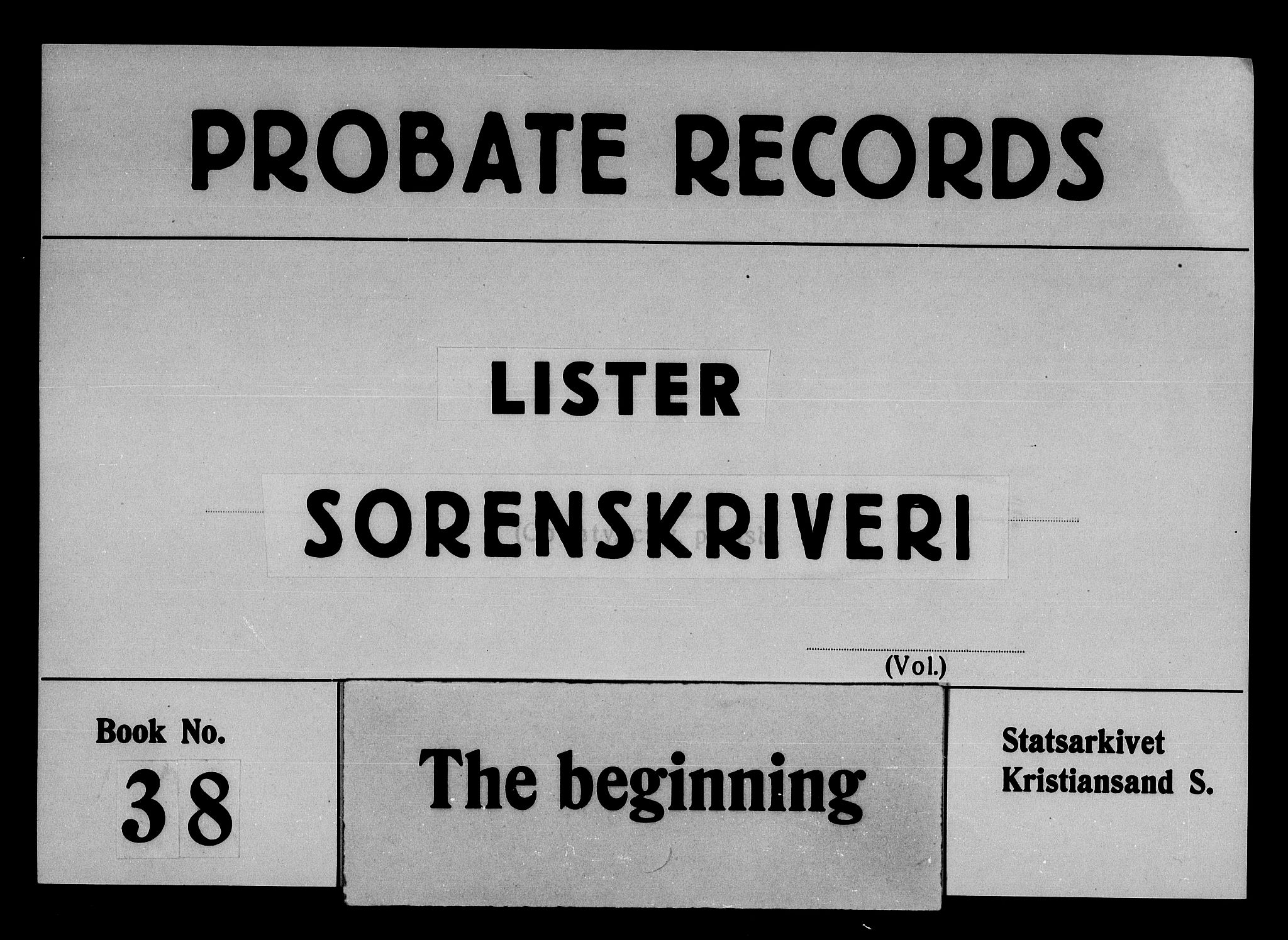 Lister sorenskriveri, AV/SAK-1221-0003/H/Hc/L0051: Skifteprotokoll nr 38 med register, 1805-1808