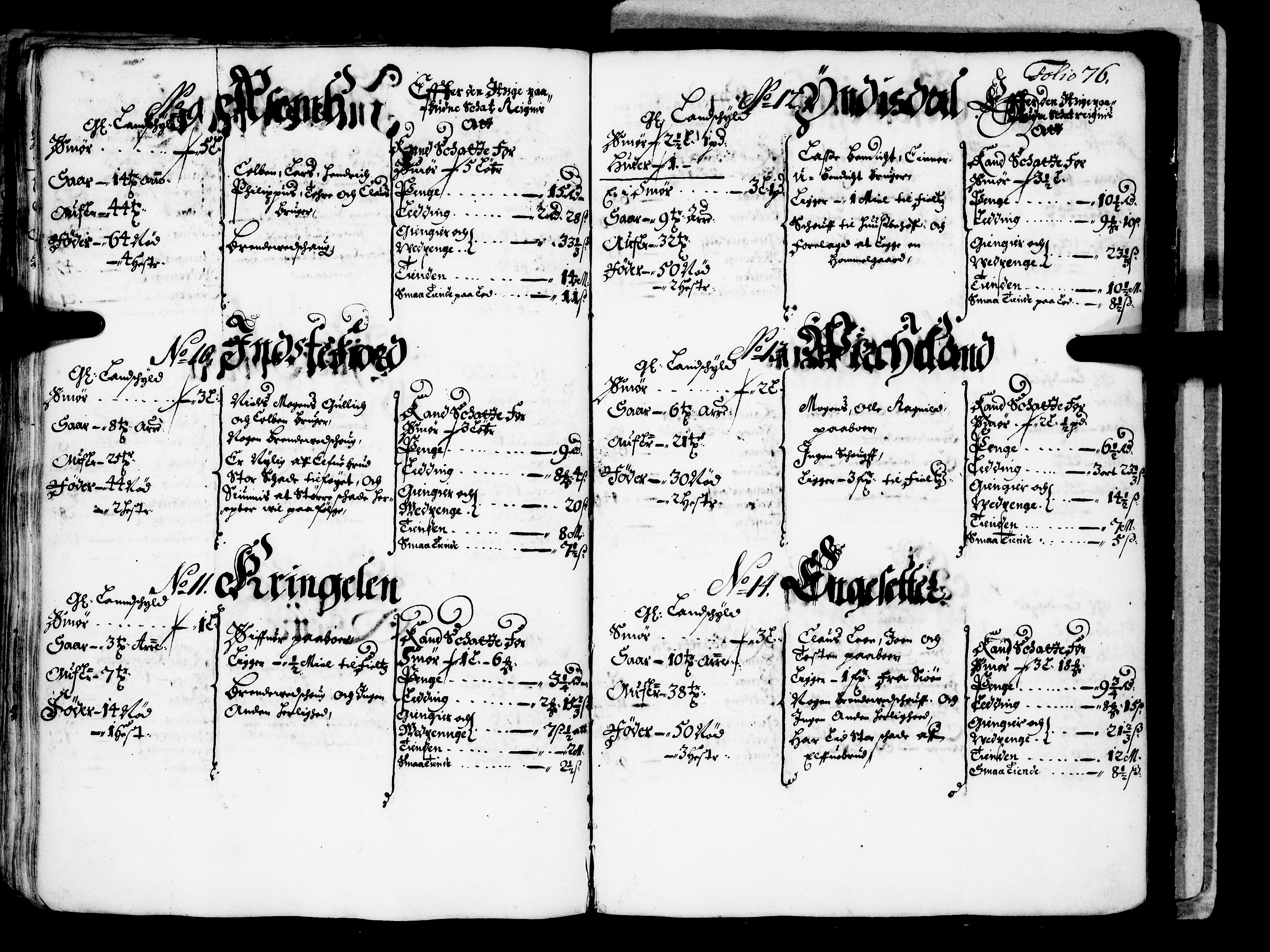 Rentekammeret inntil 1814, Realistisk ordnet avdeling, AV/RA-EA-4070/N/Nb/Nba/L0042: Ytre Sogn fogderi, 1667, p. 75b-76a