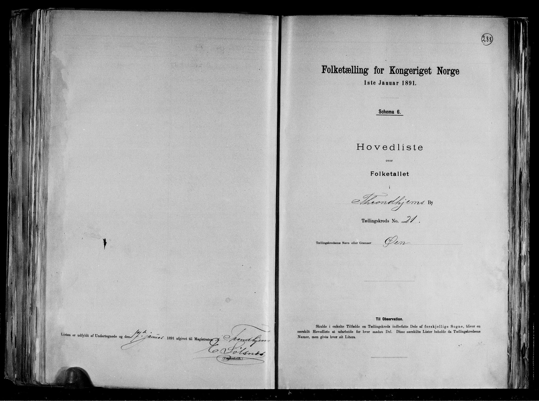 RA, 1891 census for 1601 Trondheim, 1891, p. 49