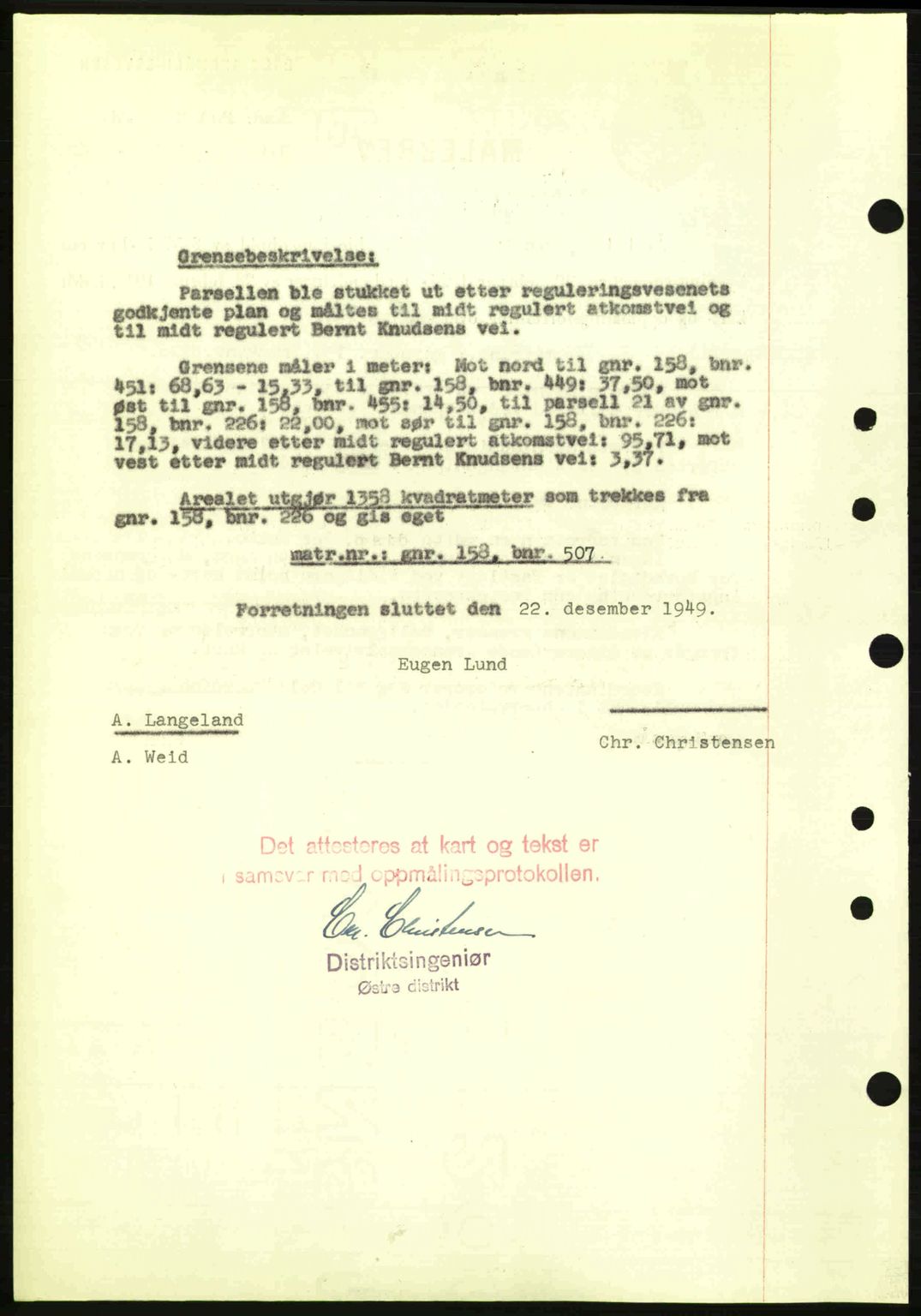 Oslo byskriverembete, AV/SAO-A-10227/G/Gb/Gbd/Gbda/L0017: Mortgage book no. A215, 1949-1950, Diary no: : 1142/1950