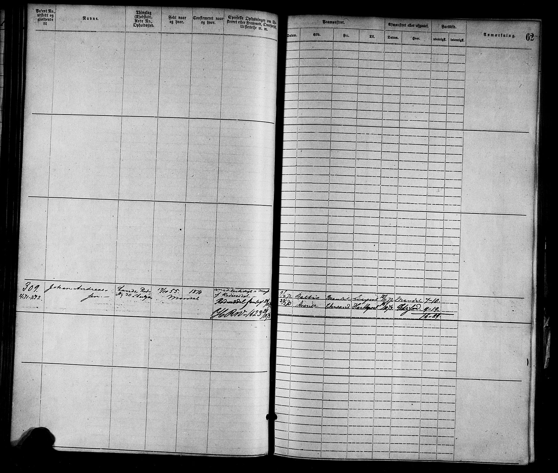 Mandal mønstringskrets, AV/SAK-2031-0016/F/Fa/L0001: Annotasjonsrulle nr 1-1920 med register, L-3, 1869-1881, p. 90