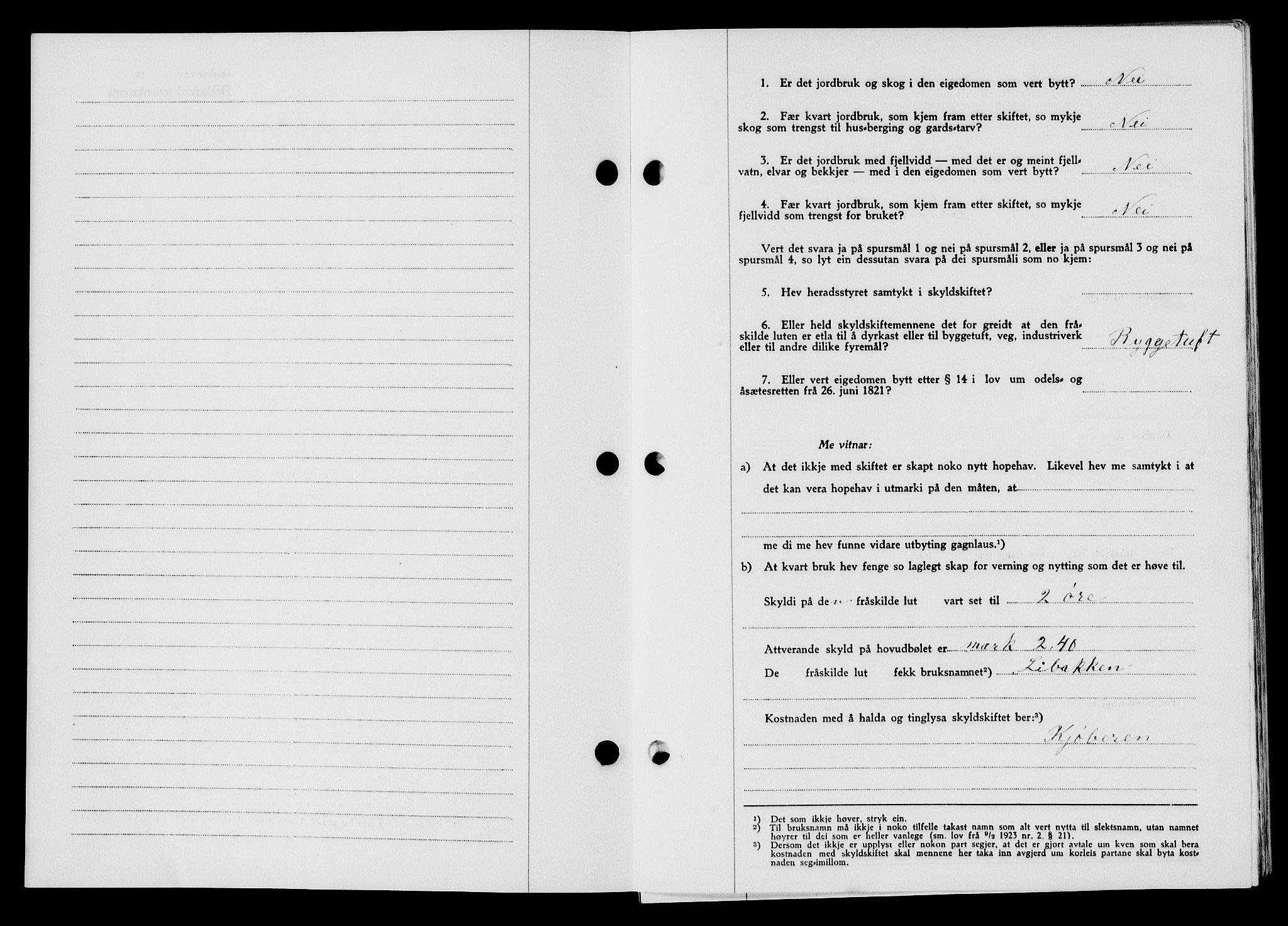 Flekkefjord sorenskriveri, SAK/1221-0001/G/Gb/Gba/L0053: Mortgage book no. A-1, 1936-1937, Diary no: : 544/1936