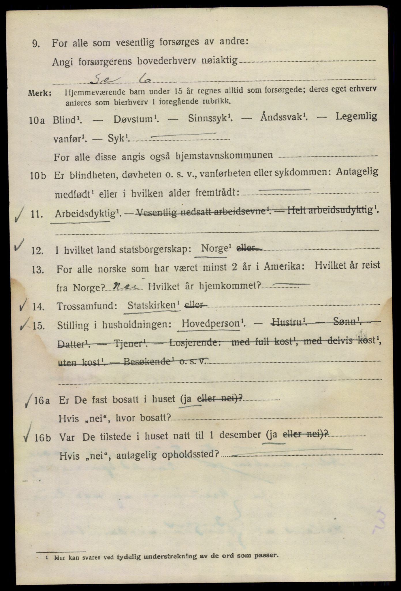 SAO, 1920 census for Kristiania, 1920, p. 366940