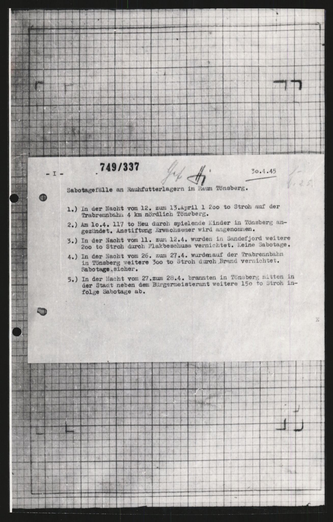 Forsvarets Overkommando. 2 kontor. Arkiv 11.4. Spredte tyske arkivsaker, AV/RA-RAFA-7031/D/Dar/Dara/L0009: Krigsdagbøker for 20. Gebirgs-Armee-Oberkommando (AOK 20), 1940-1945, p. 511