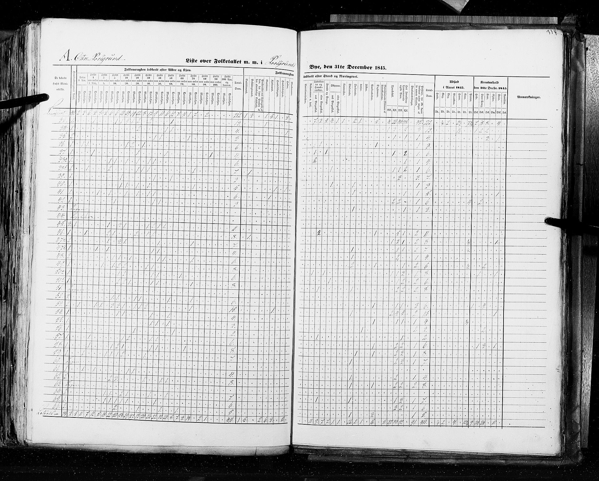 RA, Census 1845, vol. 10: Cities, 1845, p. 354