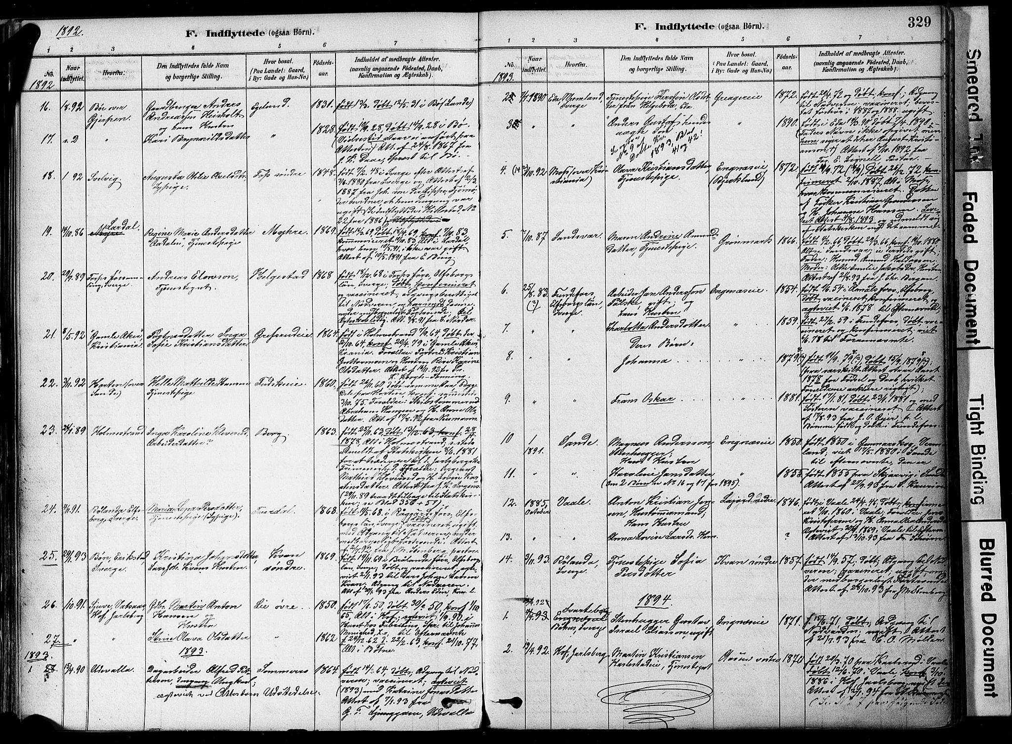 Botne kirkebøker, SAKO/A-340/F/Fa/L0007: Parish register (official) no. I 7, 1878-1910, p. 329