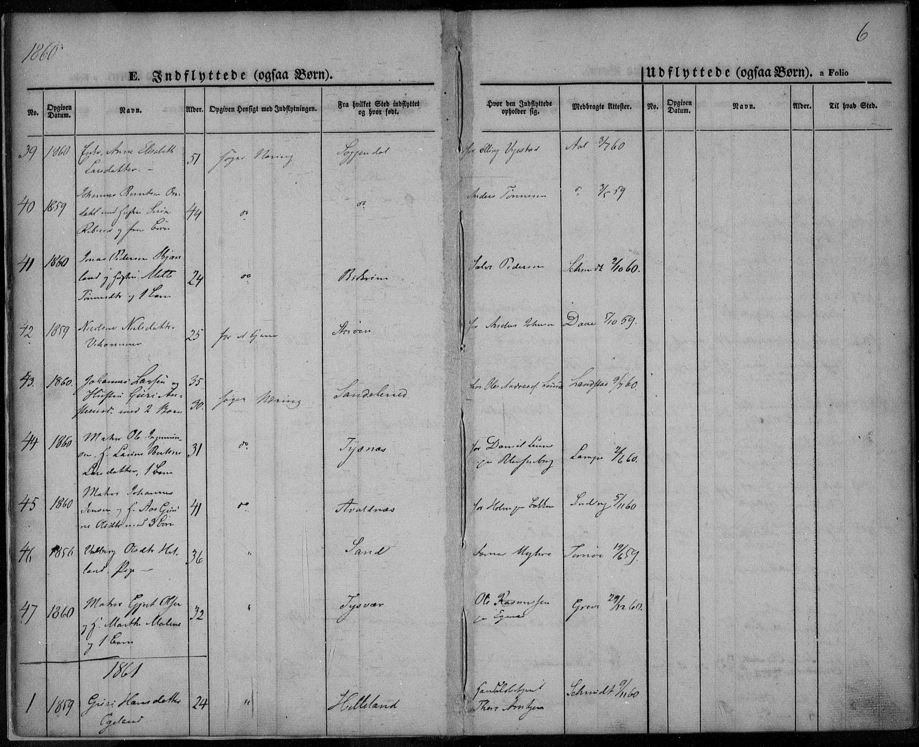 Domkirken sokneprestkontor, AV/SAST-A-101812/001/30/30BA/L0021: Parish register (official) no. A 20, 1860-1877, p. 6