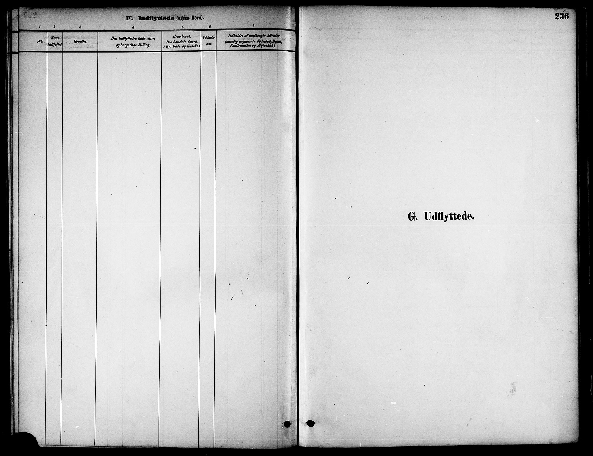 Ministerialprotokoller, klokkerbøker og fødselsregistre - Nord-Trøndelag, SAT/A-1458/739/L0371: Parish register (official) no. 739A03, 1881-1895, p. 236