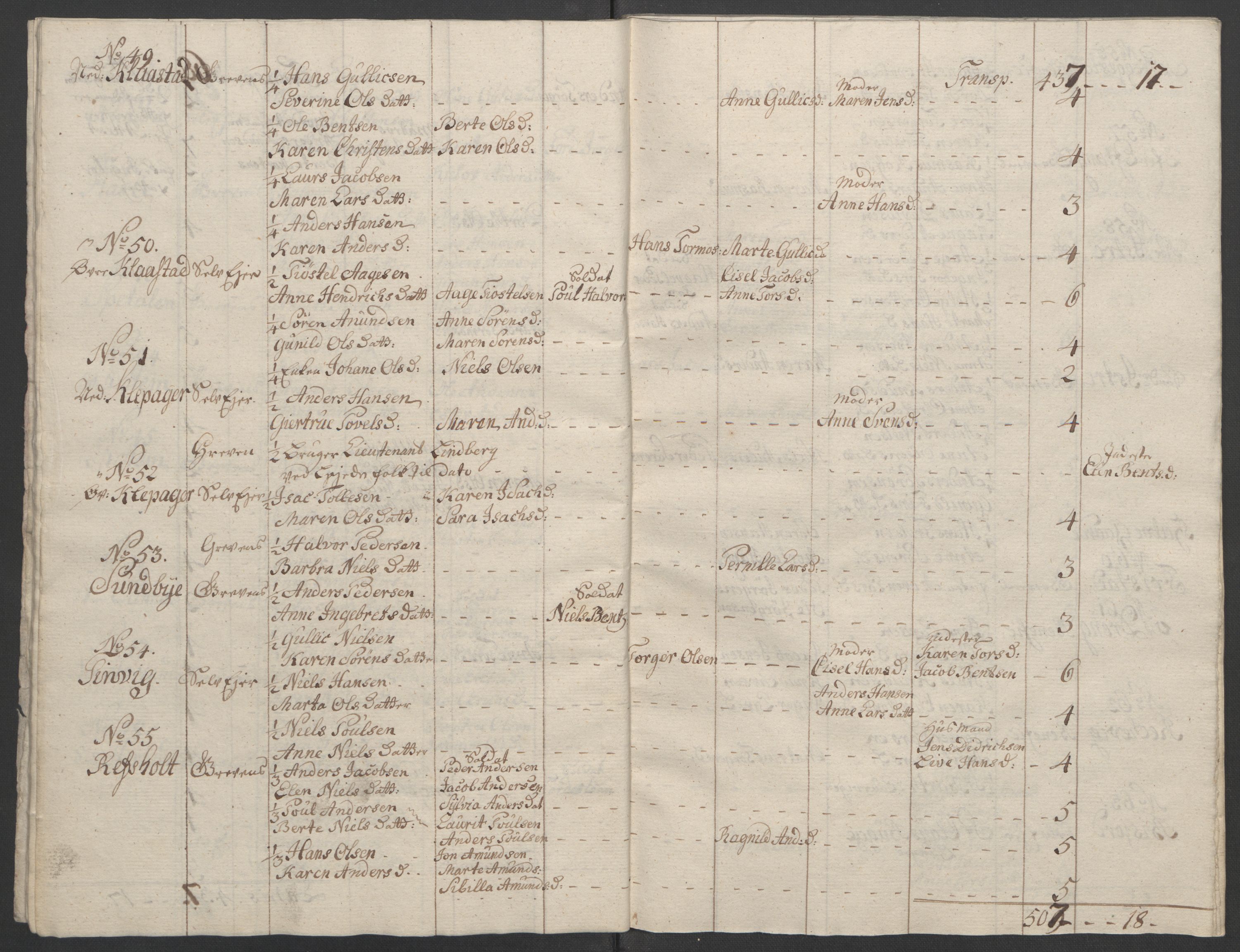 Rentekammeret inntil 1814, Reviderte regnskaper, Fogderegnskap, AV/RA-EA-4092/R33/L2033: Ekstraskatten Larvik grevskap, 1762-1764, p. 438