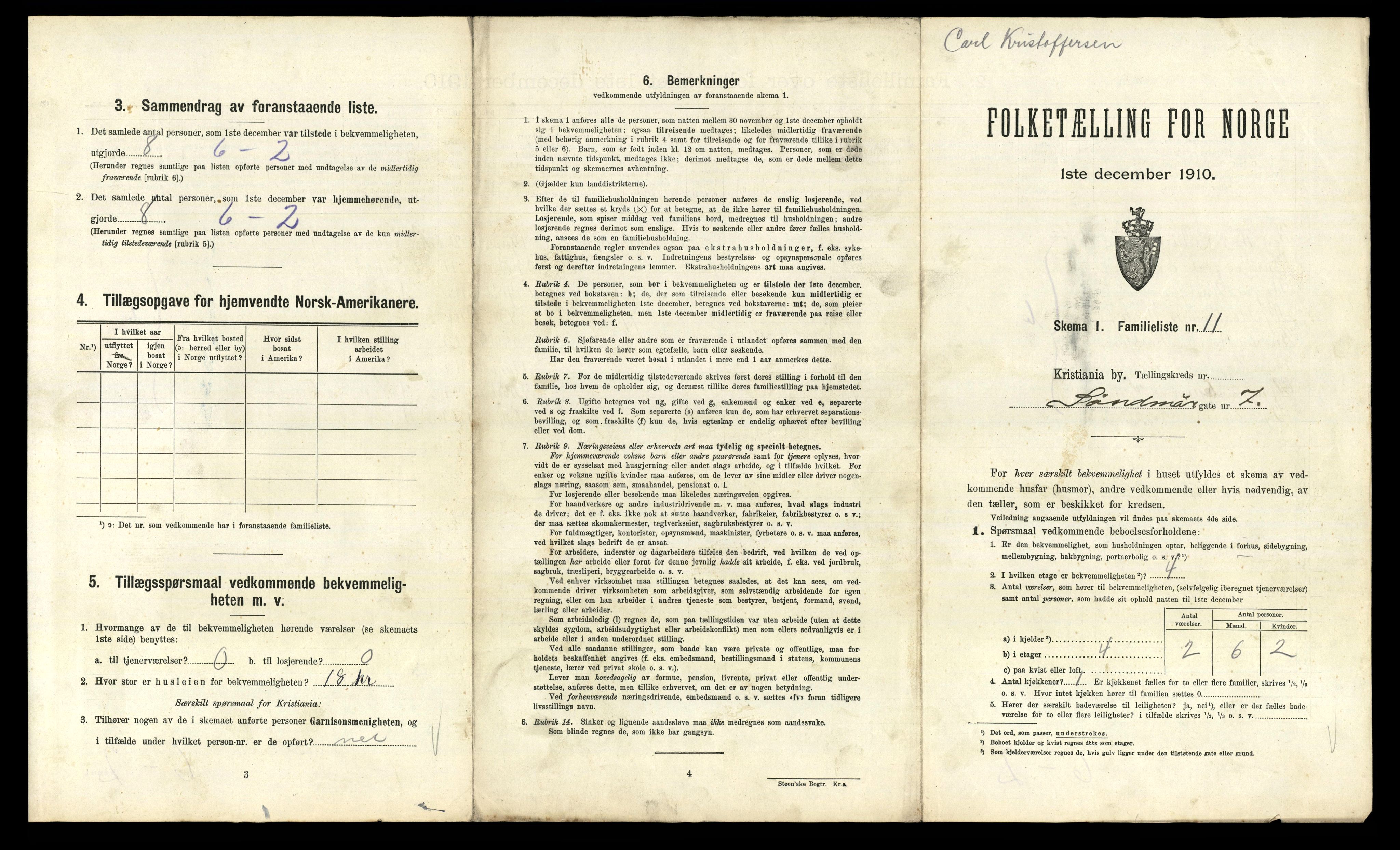RA, 1910 census for Kristiania, 1910, p. 102211