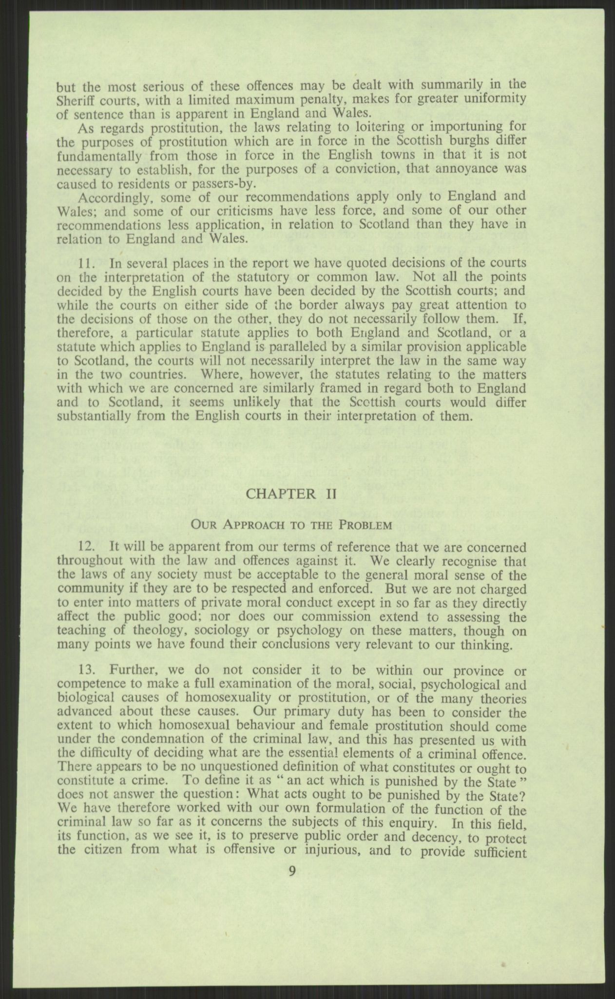 Justisdepartementet, Lovavdelingen, AV/RA-S-3212/D/De/L0029/0001: Straffeloven / Straffelovens revisjon: 5 - Ot. prp. nr.  41 - 1945: Homoseksualiet. 3 mapper, 1956-1970, p. 593