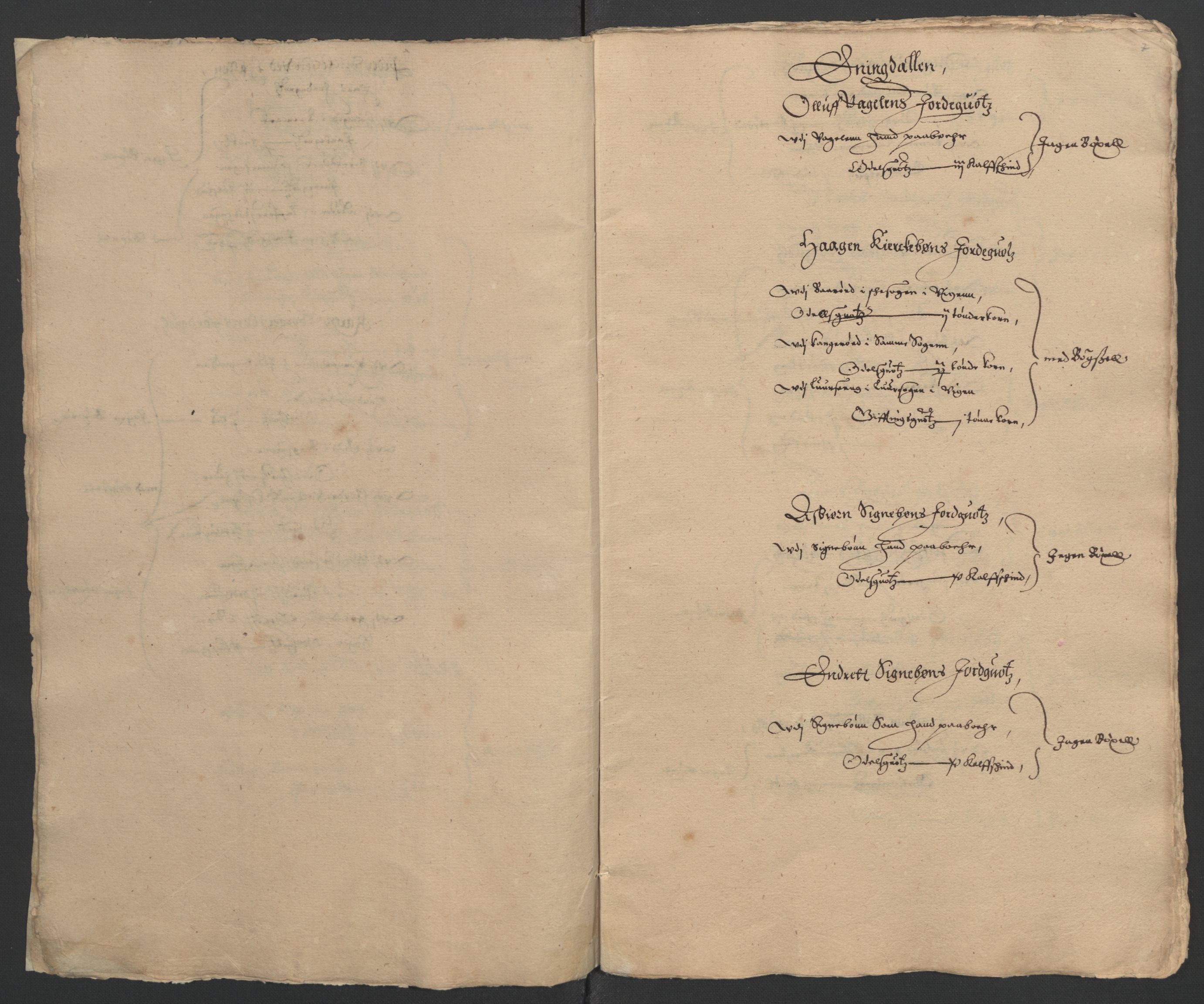 Stattholderembetet 1572-1771, AV/RA-EA-2870/Ek/L0009/0001: Jordebøker til utlikning av rosstjeneste 1624-1626: / Odelsjordebøker for noen vikværske len, 1624-1626, p. 39